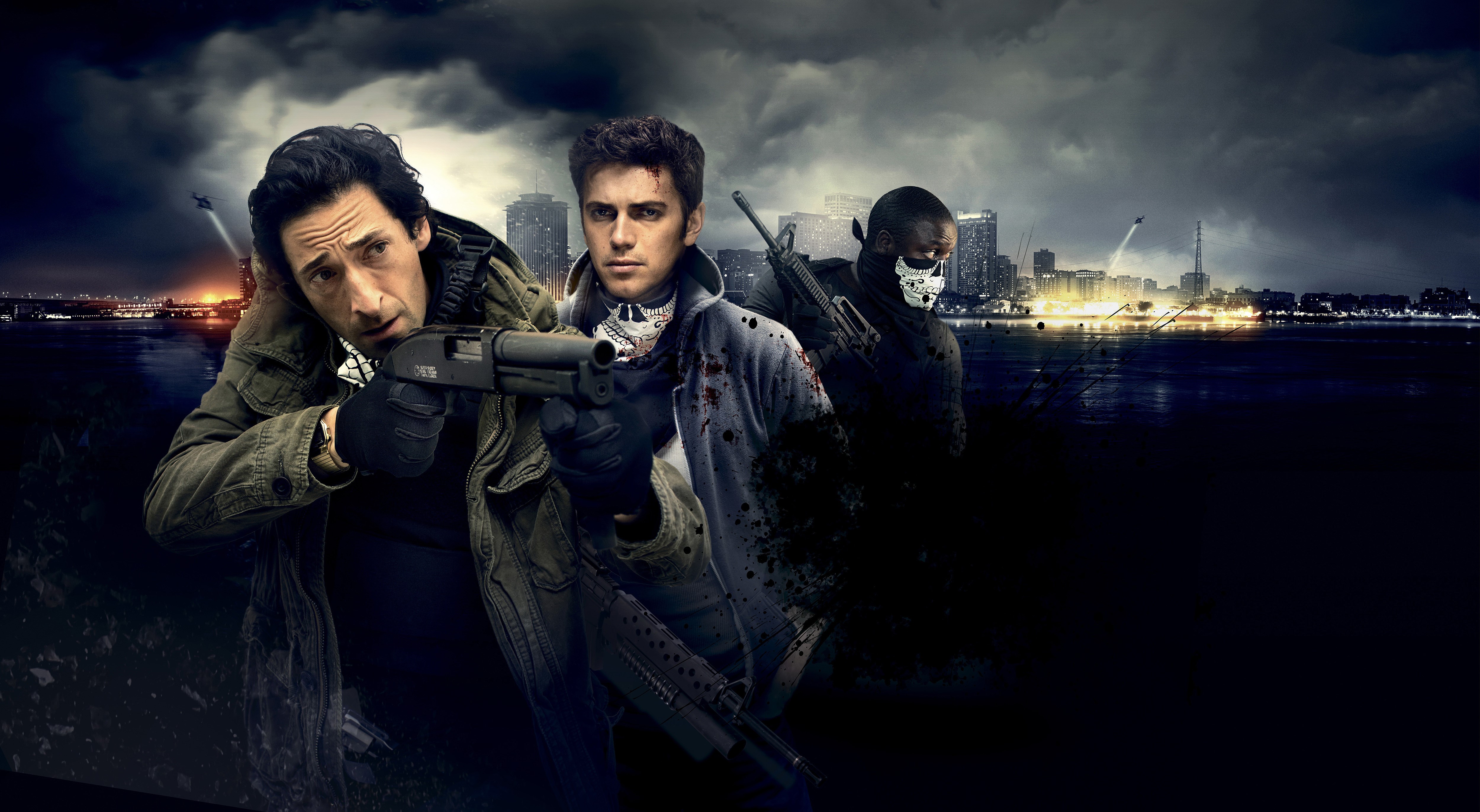 American Heist 4K with Adrien Brody and Hayden Christensen HD Wallpaper