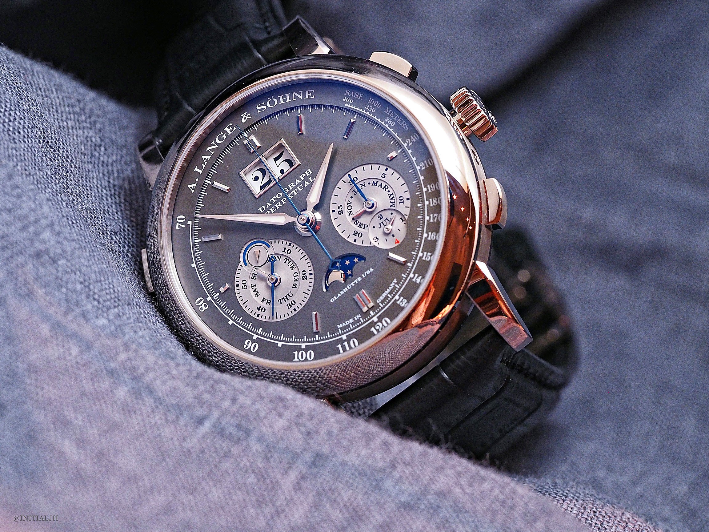 A. Lange & Söhne Datograph Perpetual Watch HD Wallpaper