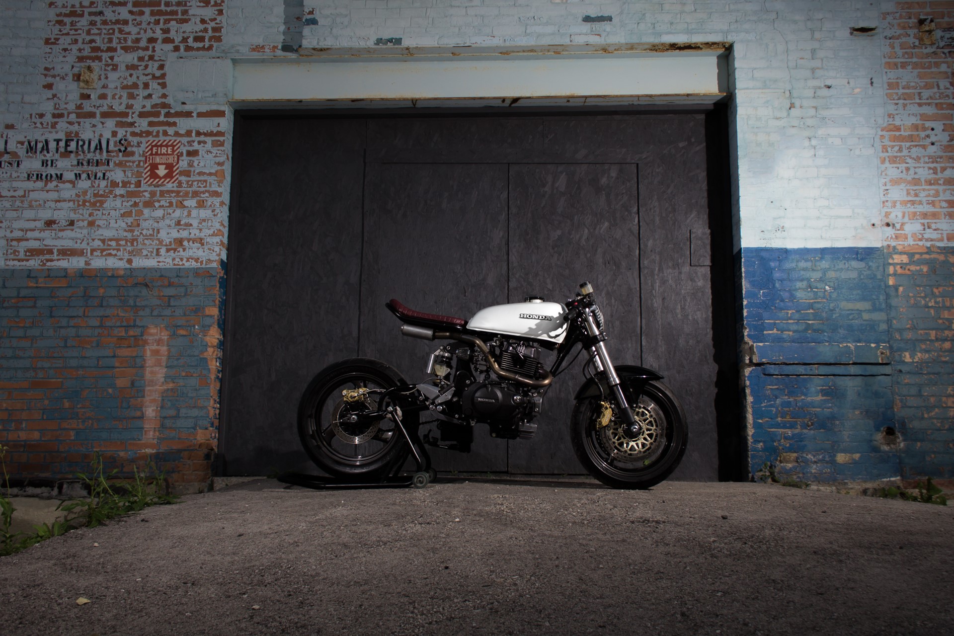 Honda CM450 Motorcycle by Wrenchmonkees HD Wallpaper
