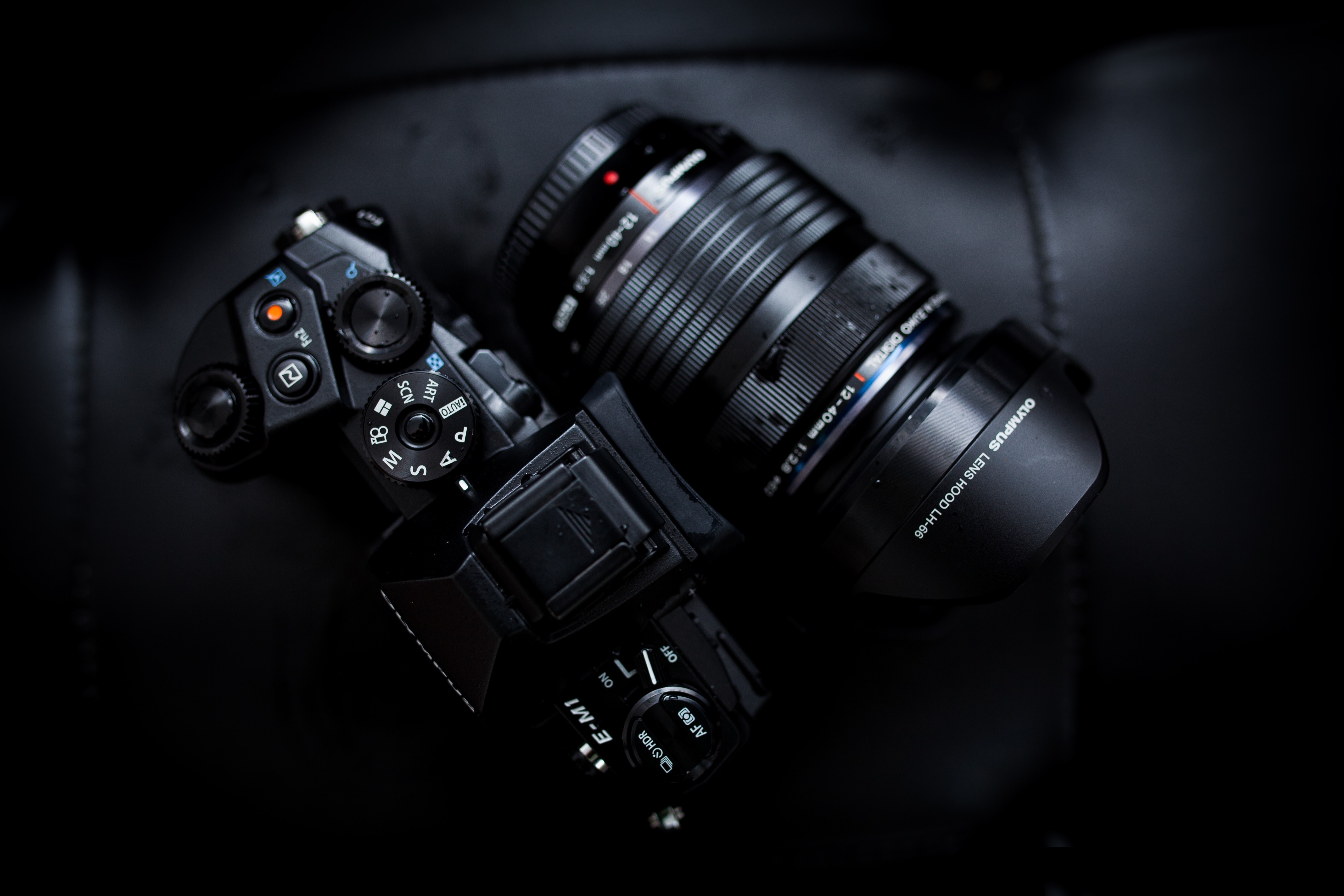 Olympus OMD EM1 Camera with Lens HD Wallpaper