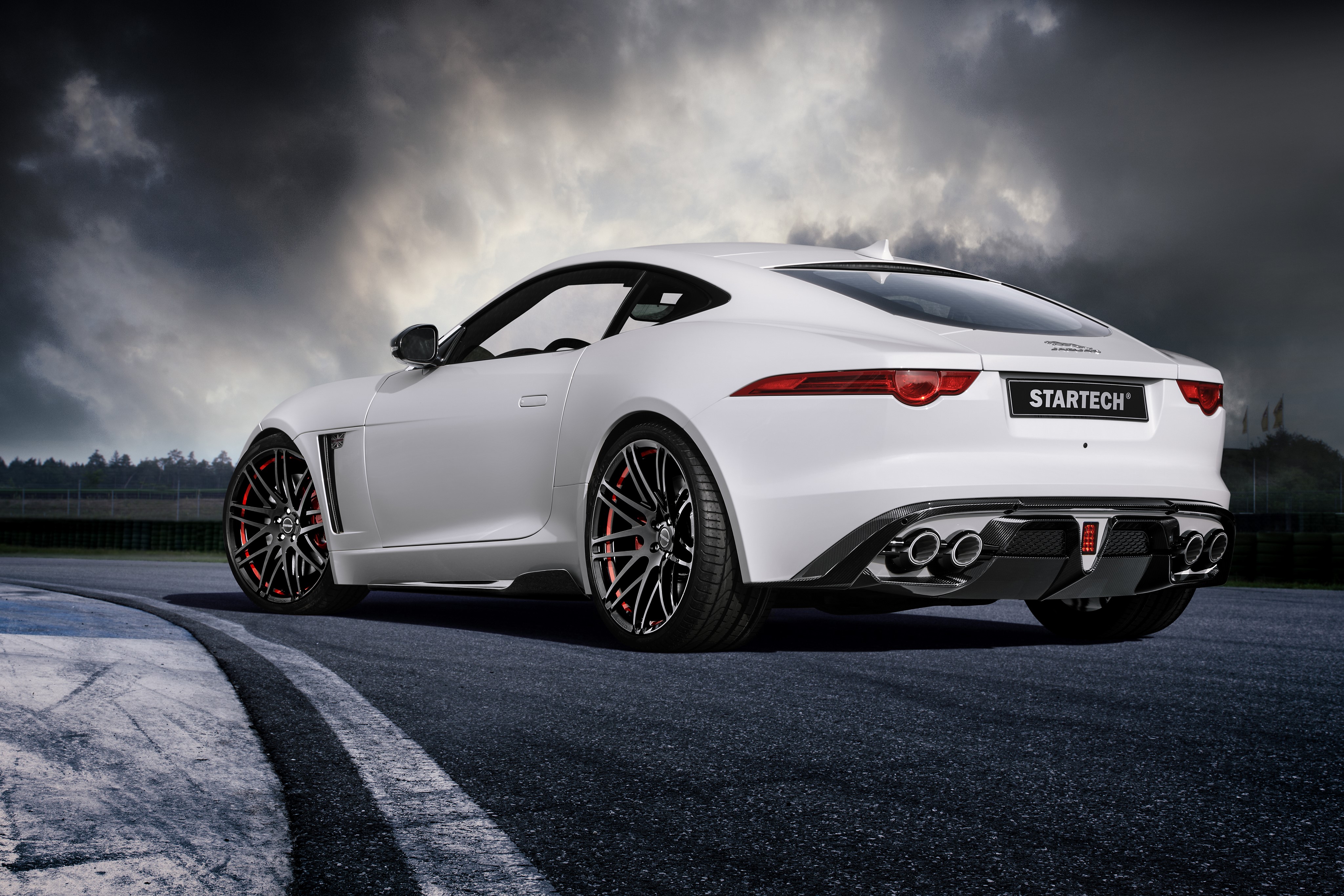4K 2015 Startech F-Type Coupe Jaguar HD Wallpaper