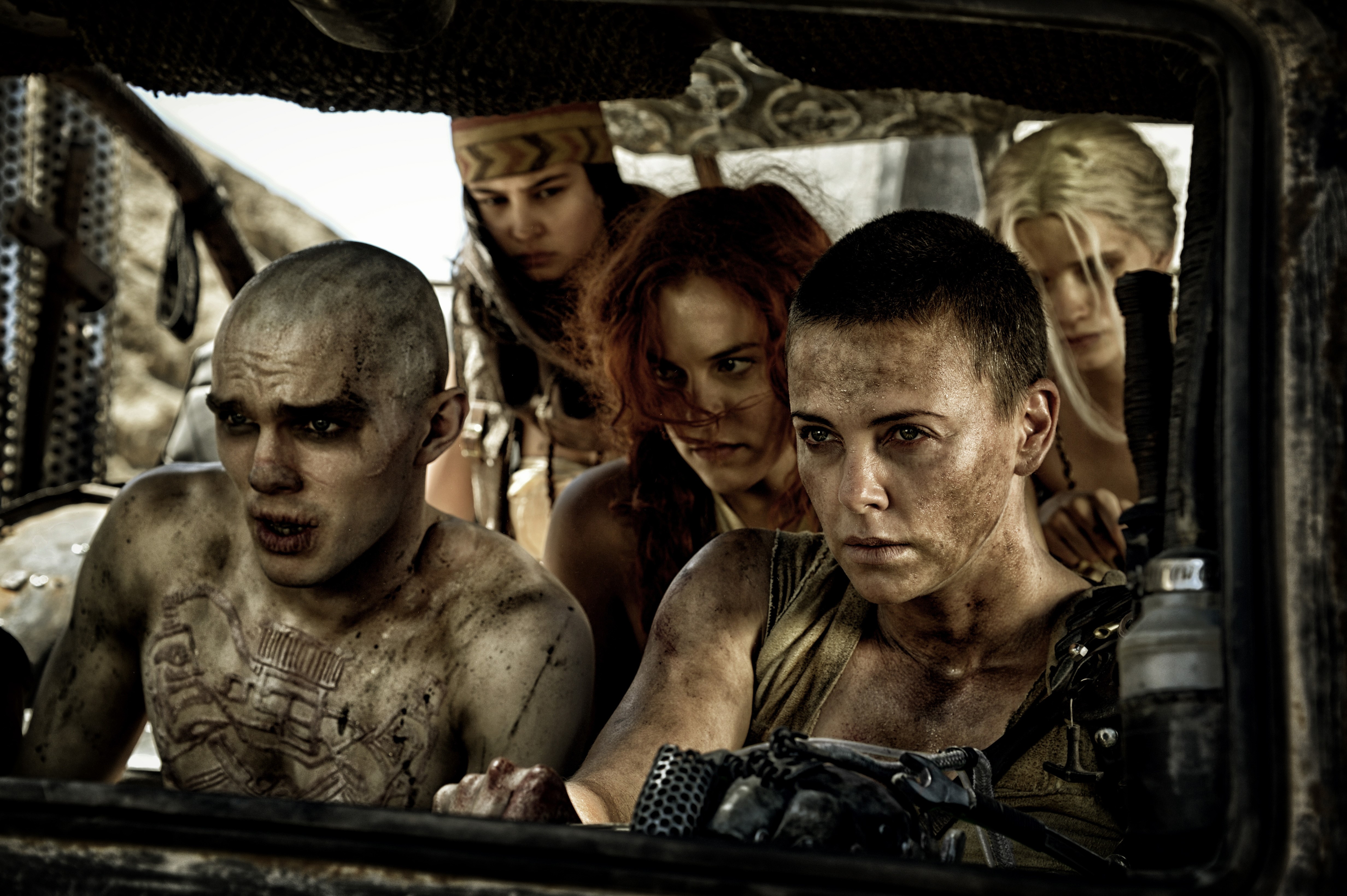 4K Mad Max: Fury Road, Charlize Theron HD Wallpaper
