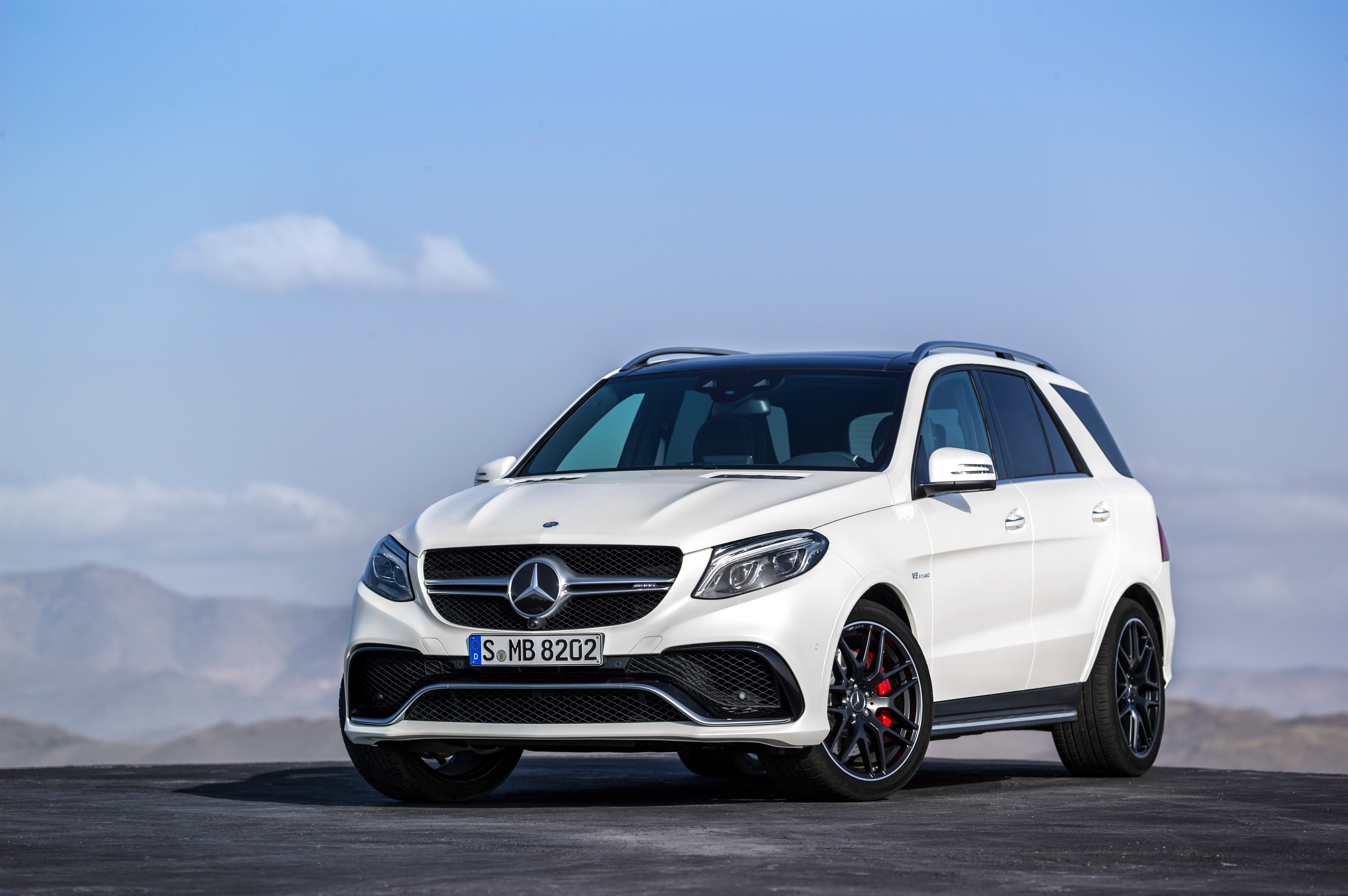 4K 2015 Mercedes-Benz AMG GLE 63 S 4MATIC W166 HD Wallpaper