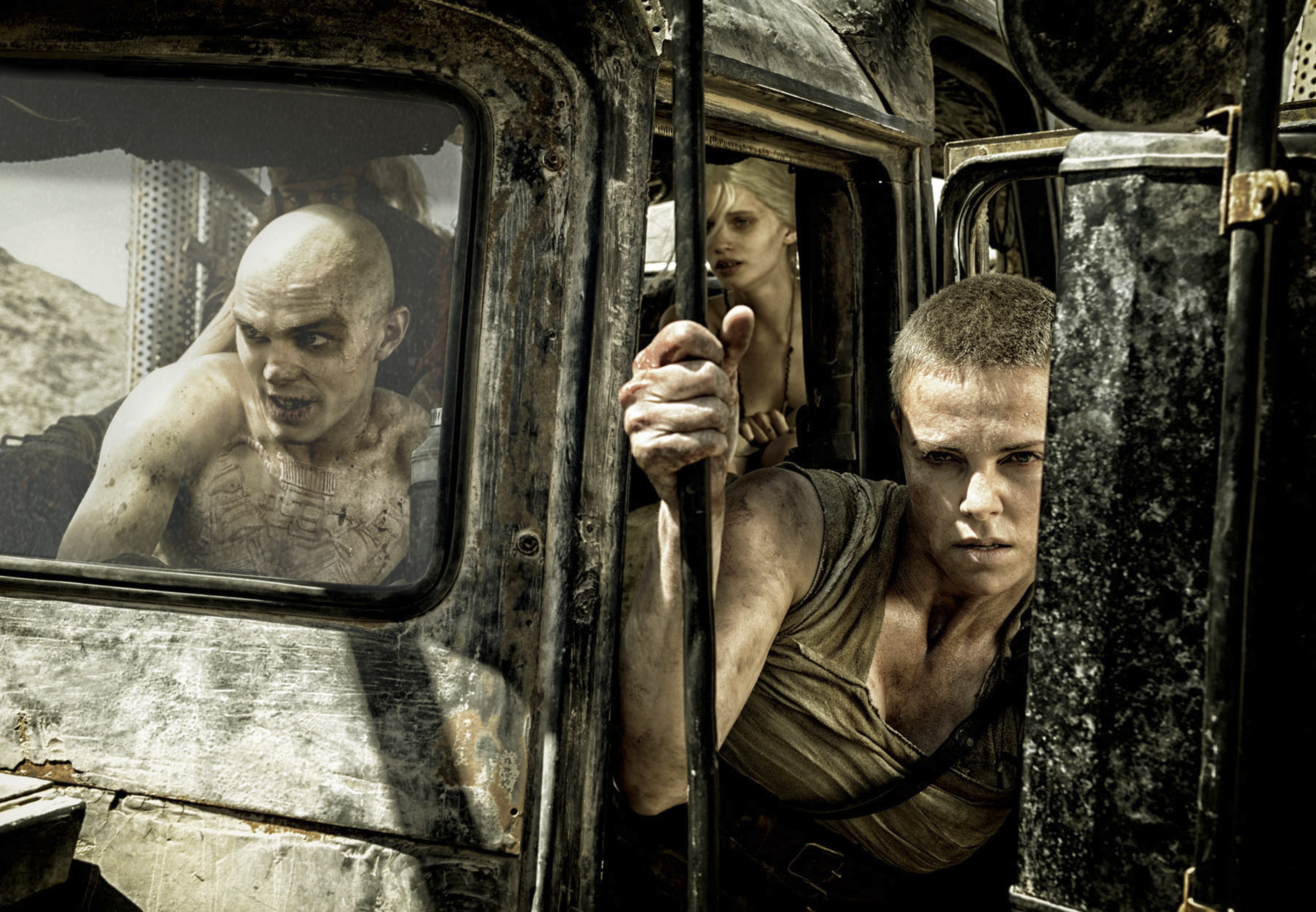 4K Mad Max: Fury Road, Charlize Theron, Men HD Wallpaper