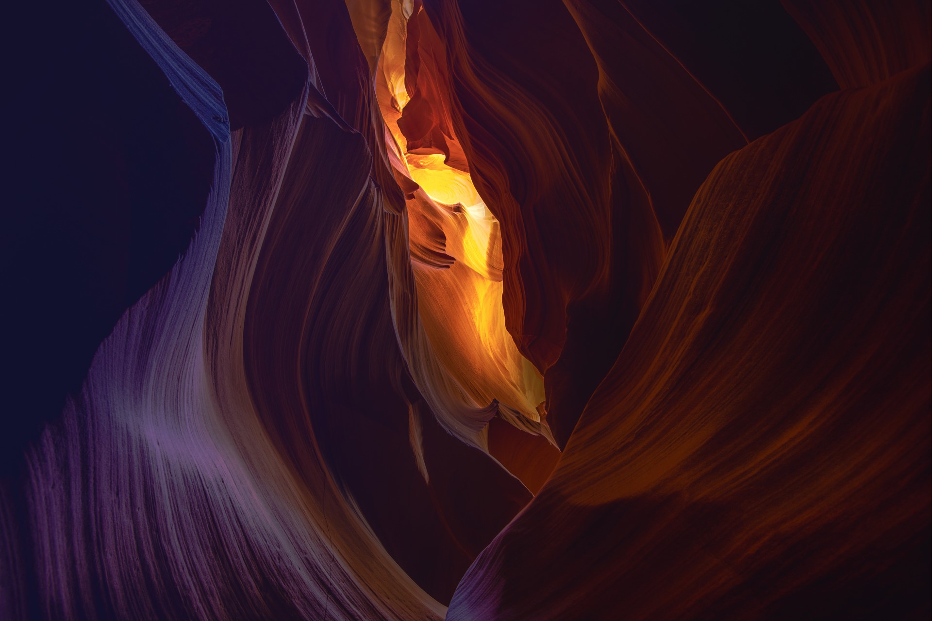Antelope Canyon, Arizona, USA HD Wallpaper