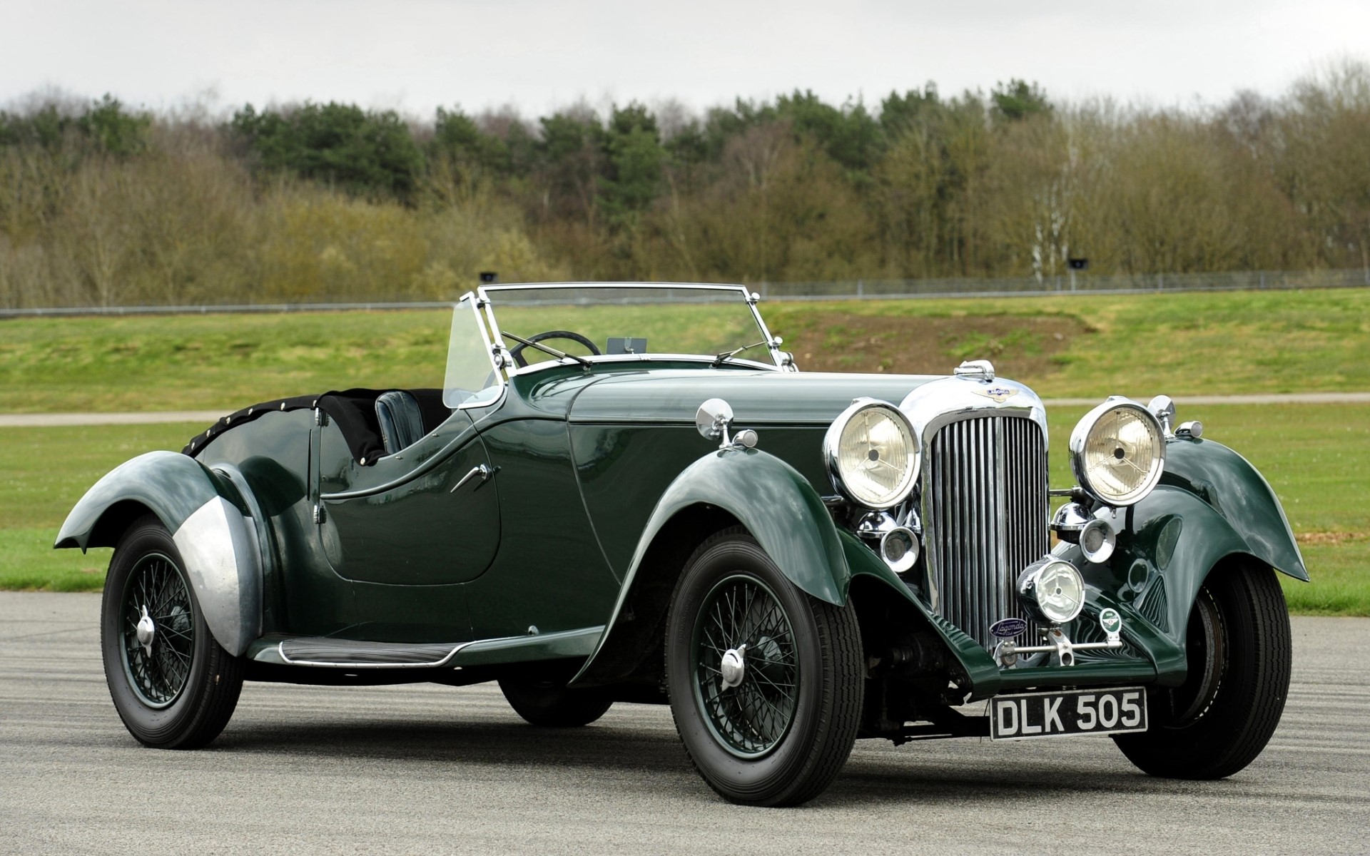 1937 Lagonda LG45 Rapide Tourer Cabriolet HD Wallpaper