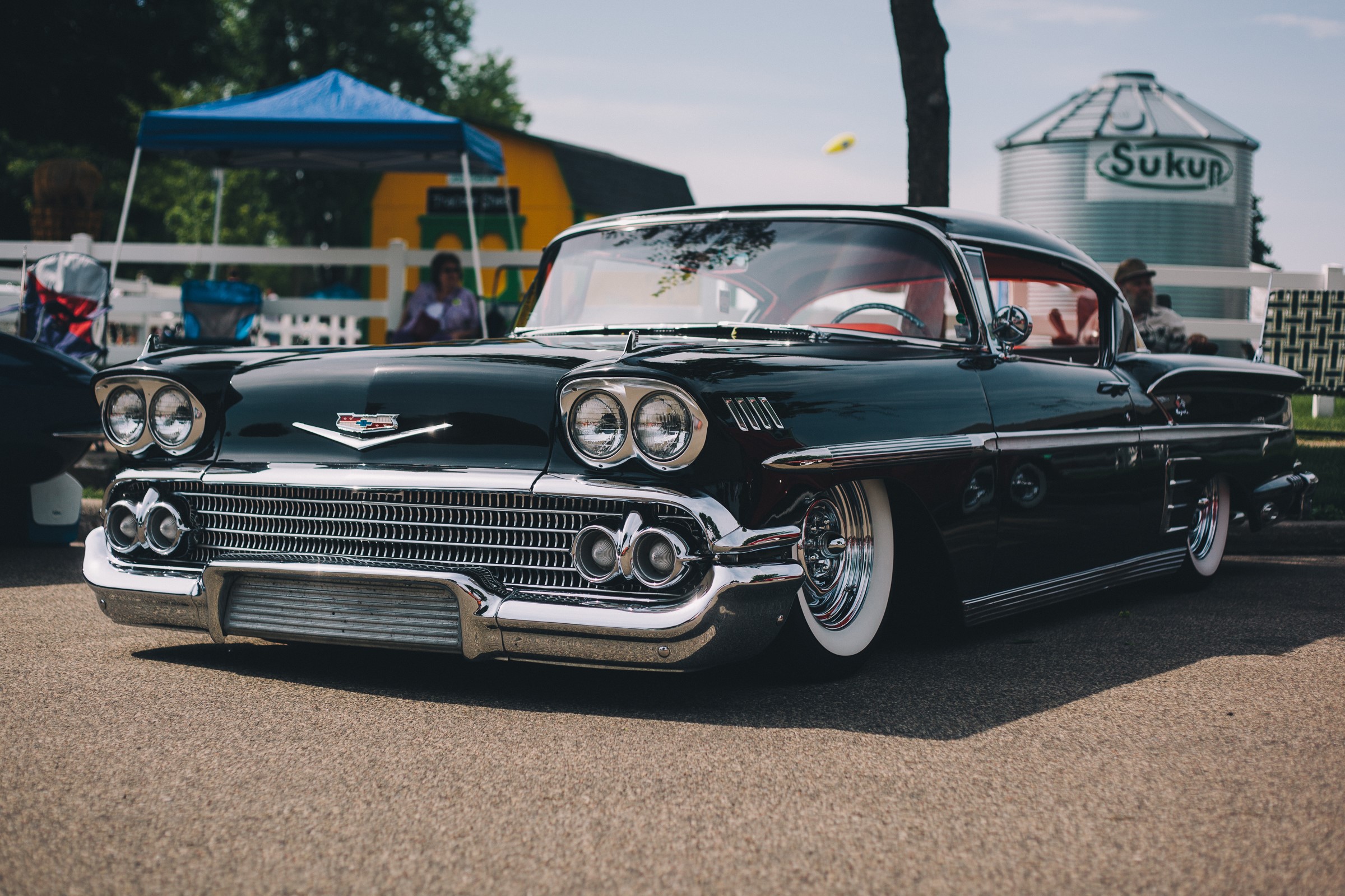 1958 Chevrolet Bel Air HD Wallpaper