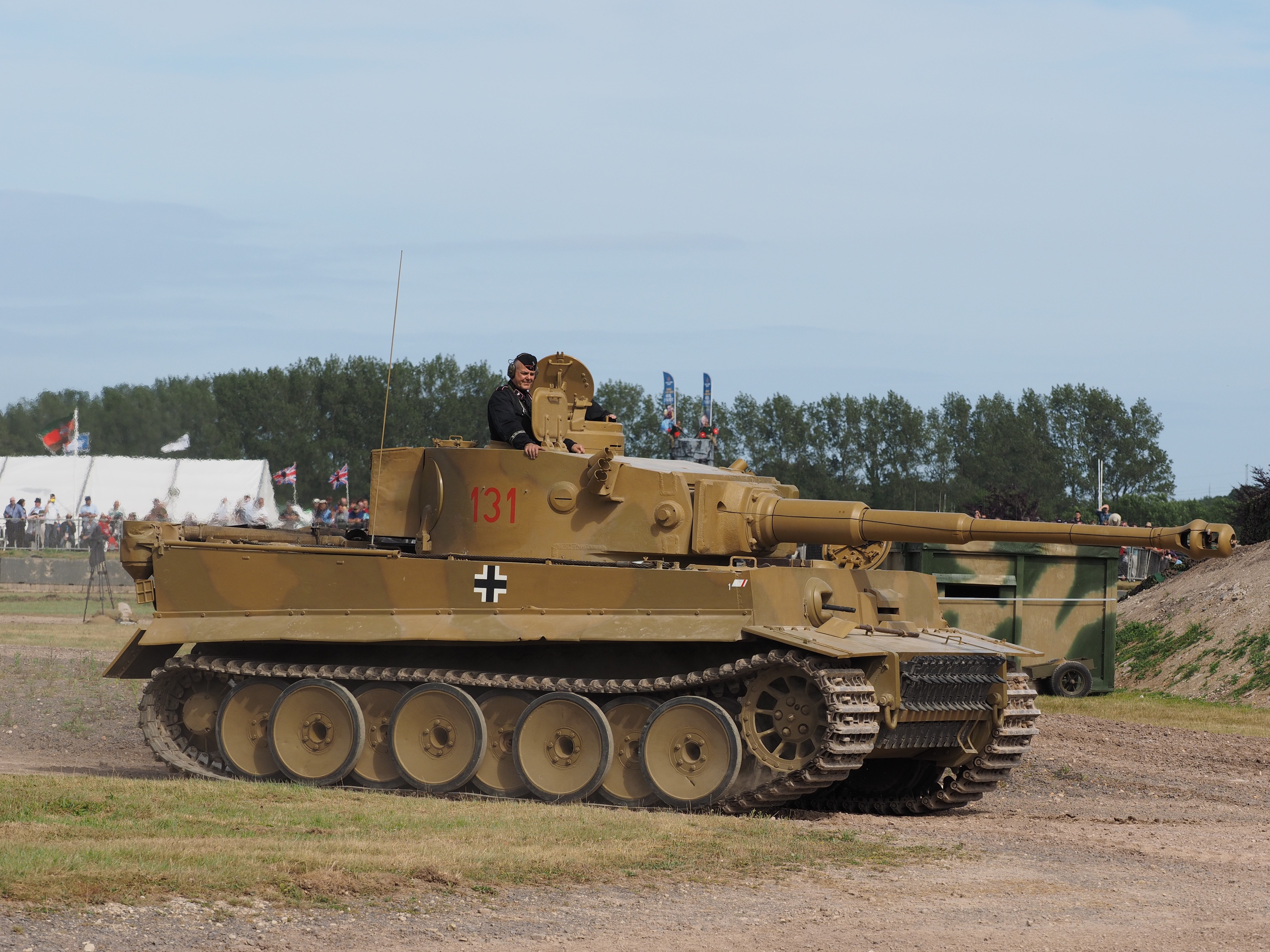 Tiger Tank at Tankfest 2015 HD Wallpaper