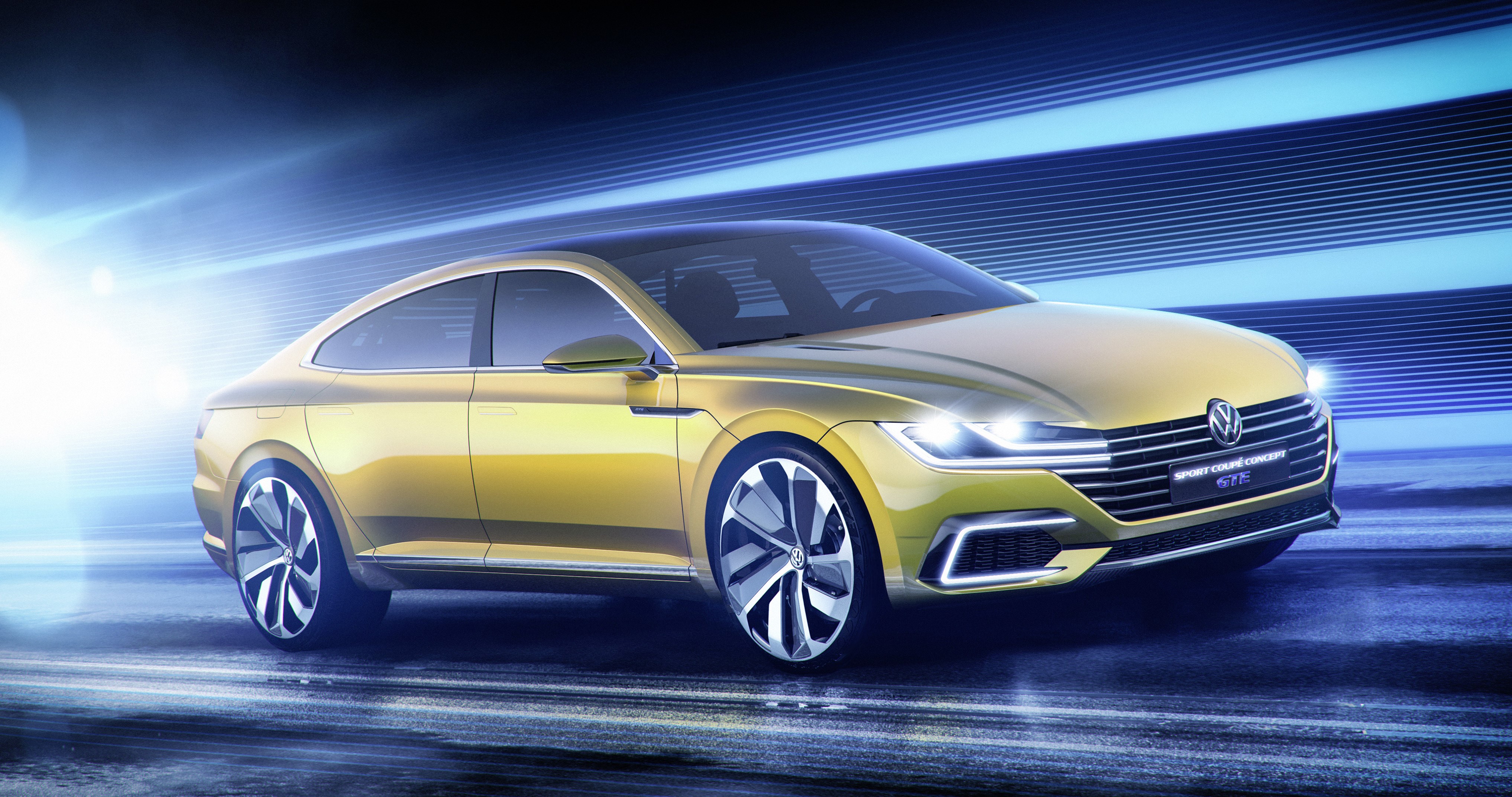 Volkswagen Sport Coupe Concept GTE 4K HD Wallpaper