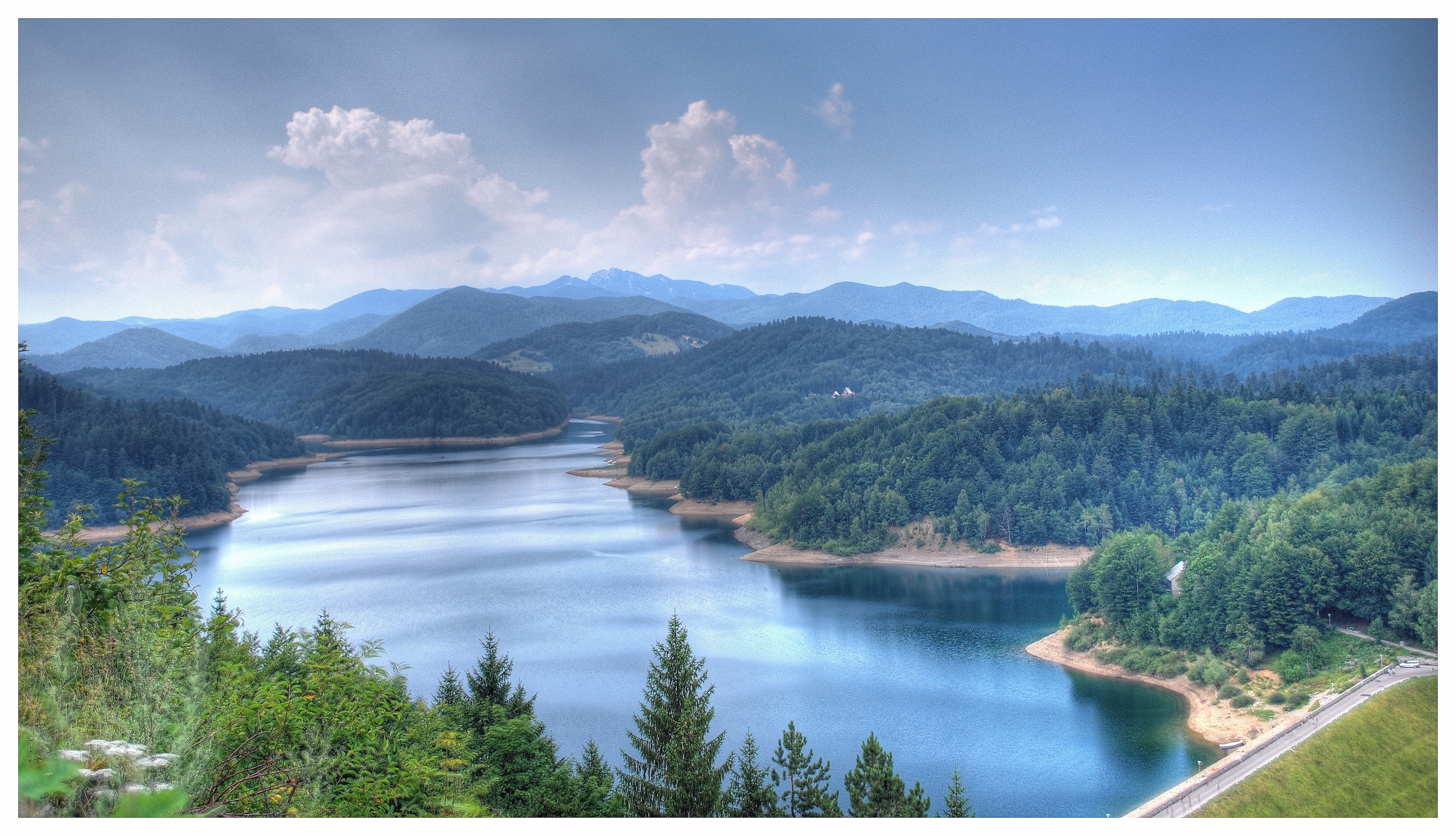 4K Croatia Scenery Mountains River HD Wallpaper