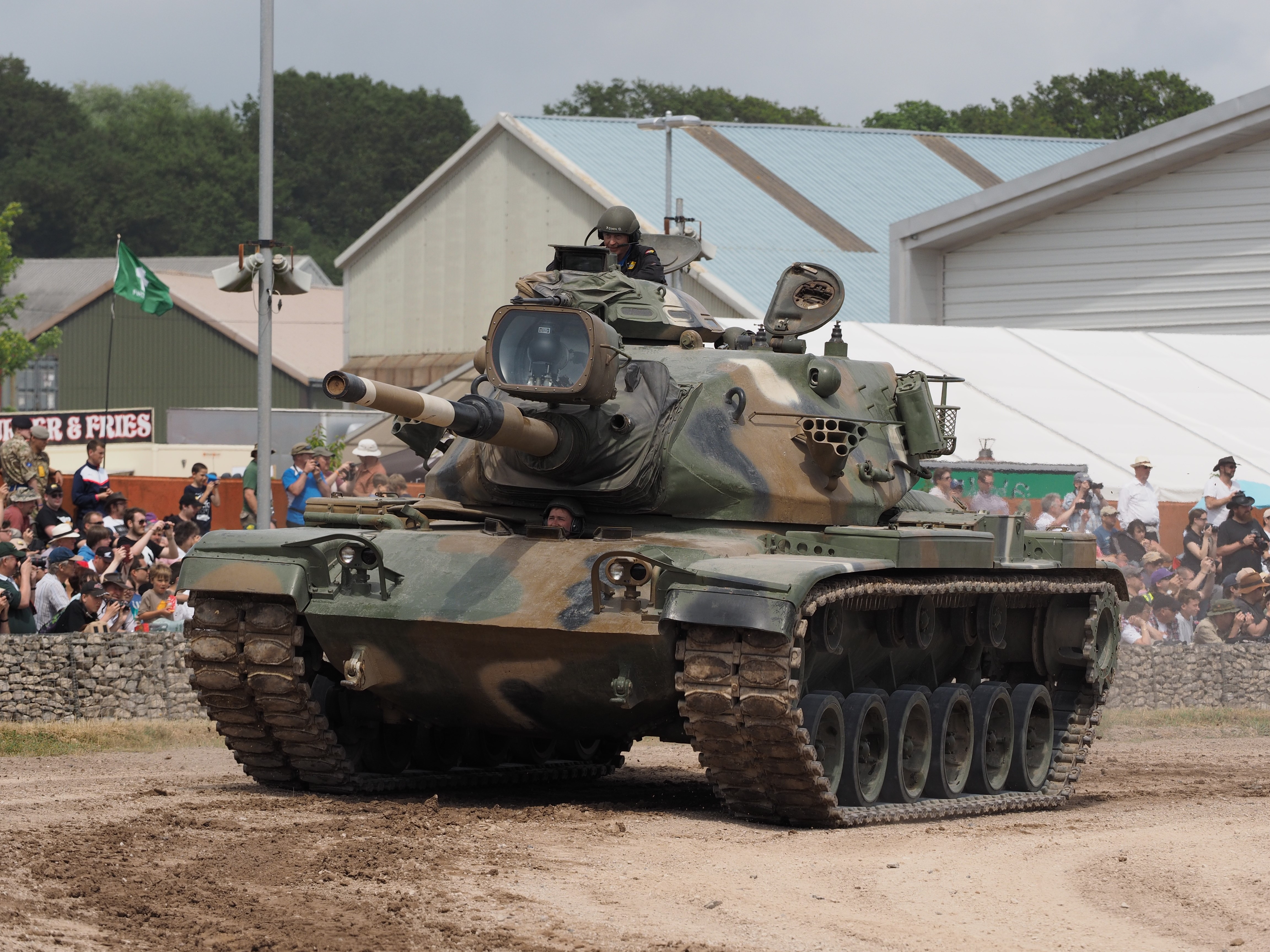 M60A1 Tank at Tankfest 2015 HD Wallpaper