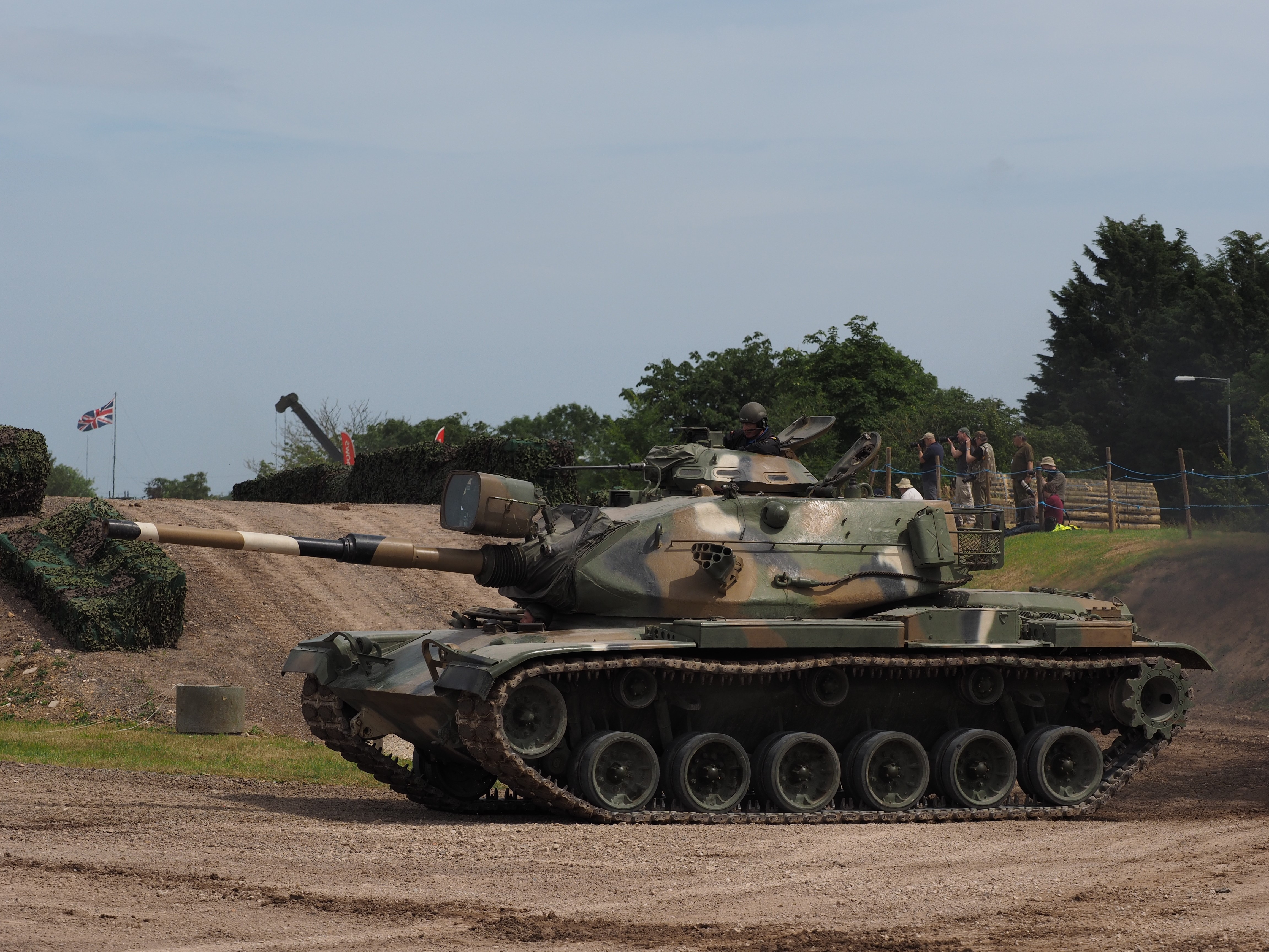 M60A1 Tank at Tankfest 2015 HD Wallpaper