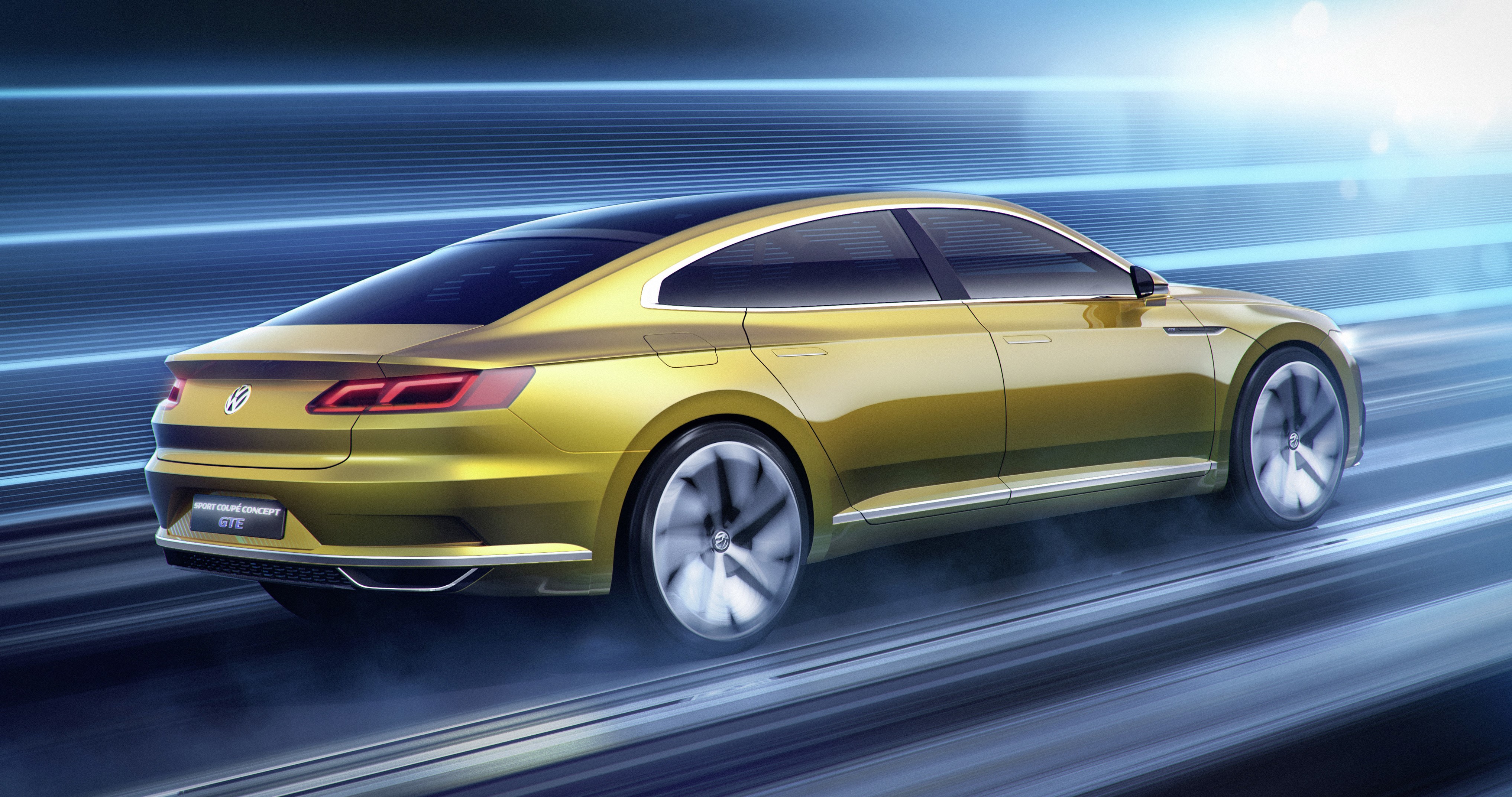 Volkswagen 2015 Sport Coupe Concept GTE HD Wallpaper