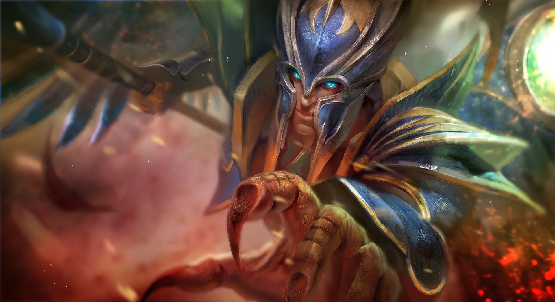Skywrath Mage from DOTA 2 HD Wallpaper
