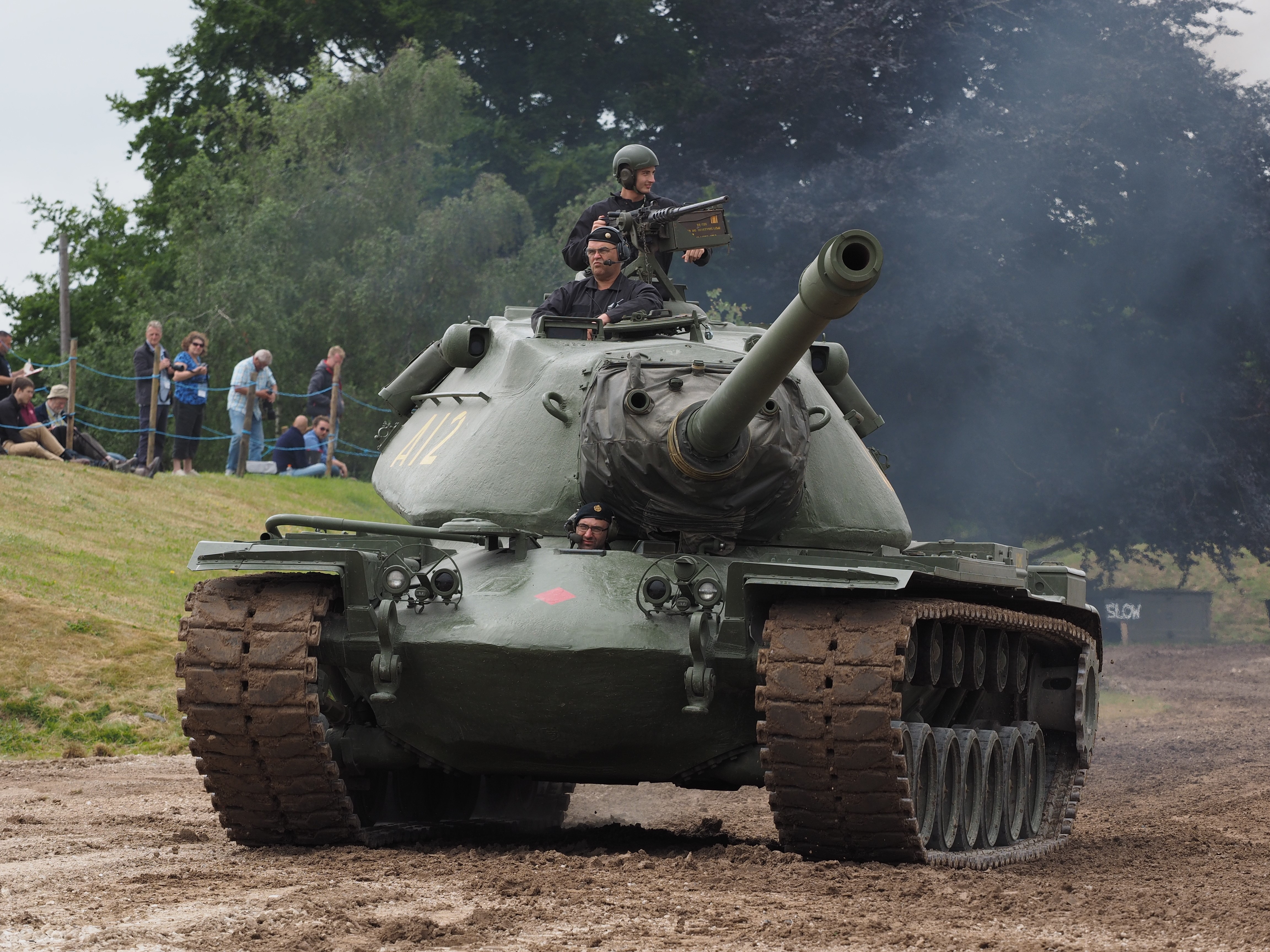 M103A2 Tank at Tankfest 2015 HD Wallpaper