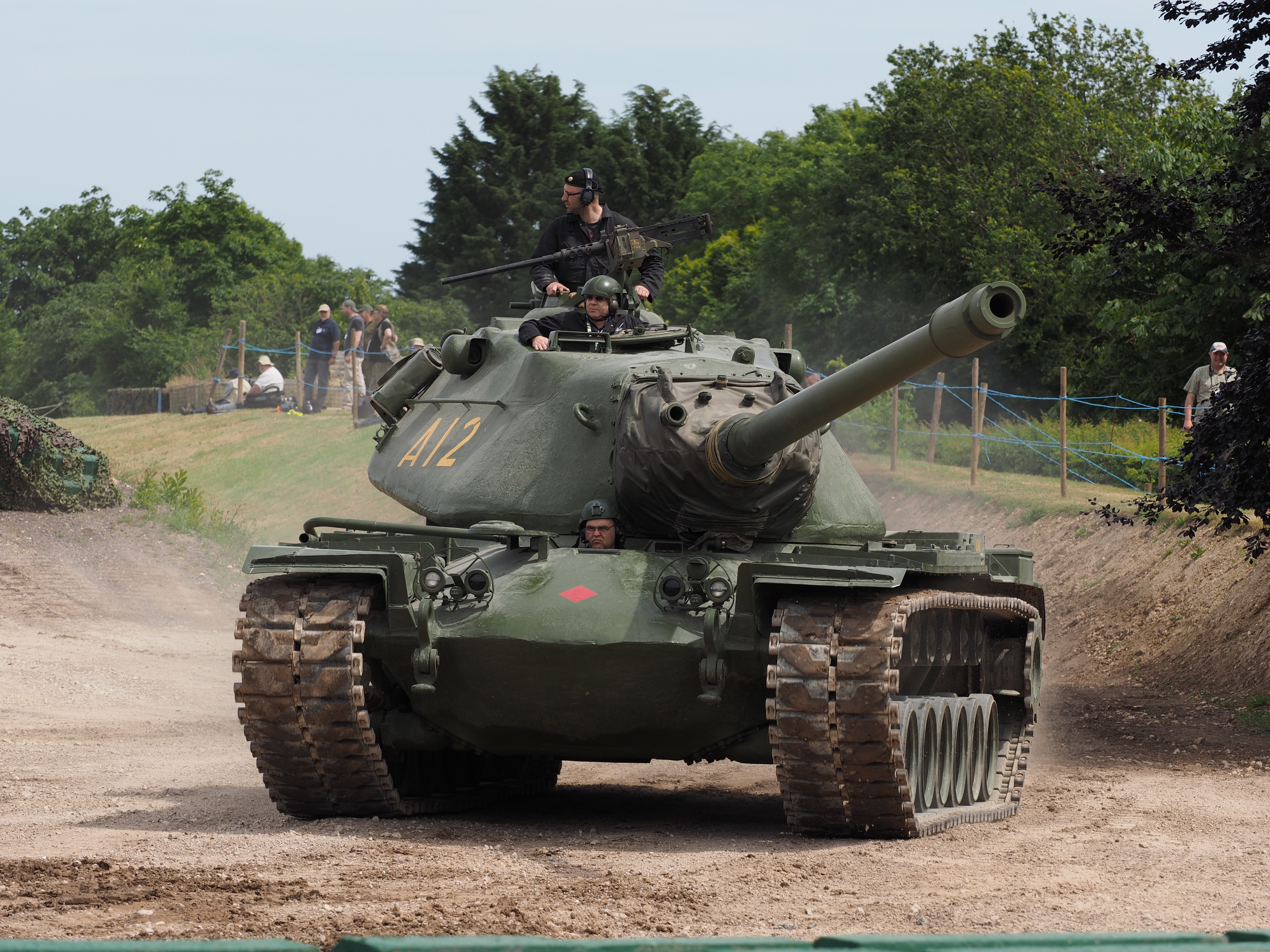 M103A2 Tank at Tankfest 2015 HD Wallpaper