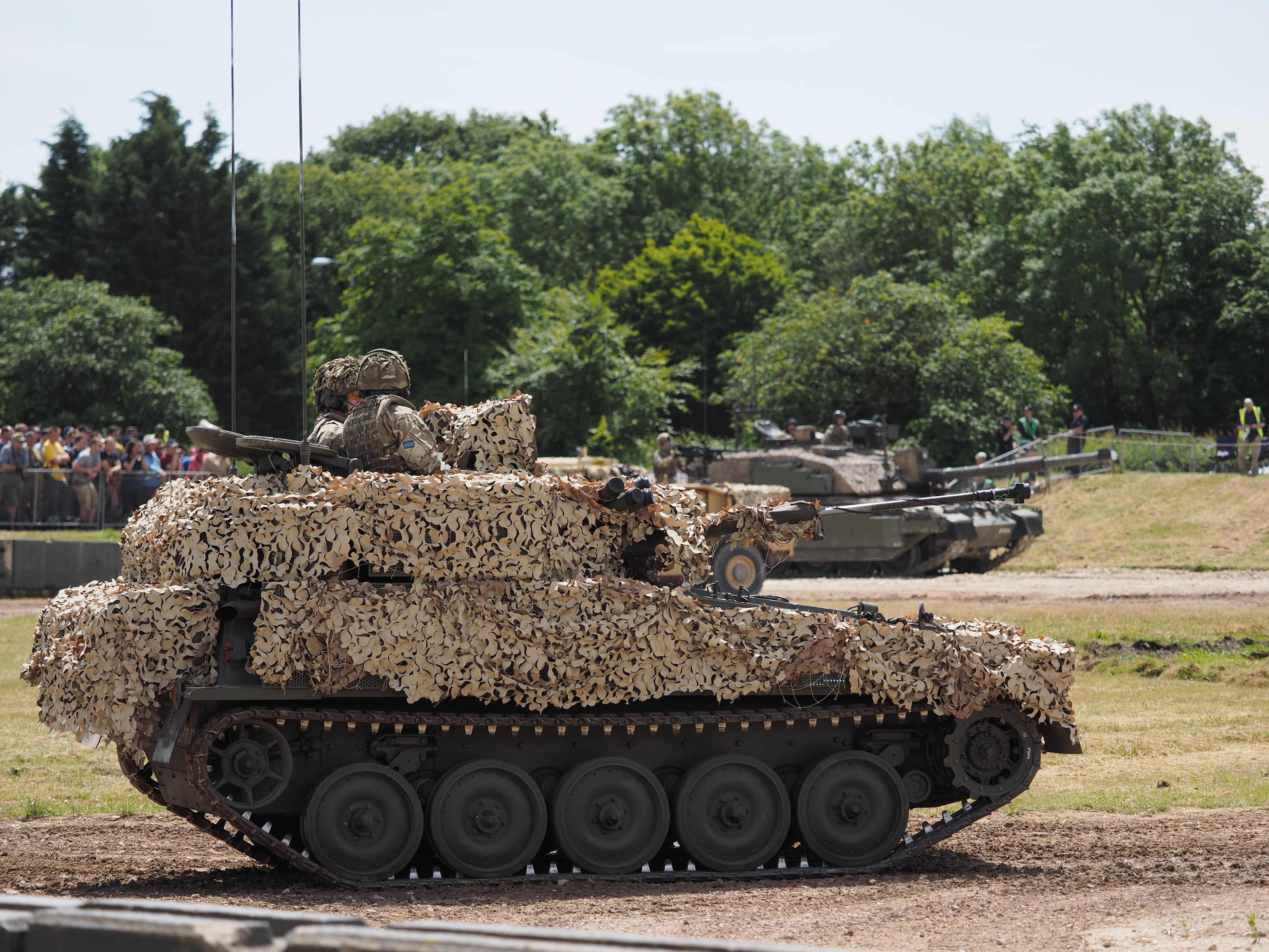 Scimitar 1 Tankfest 2015 HD Wallpaper