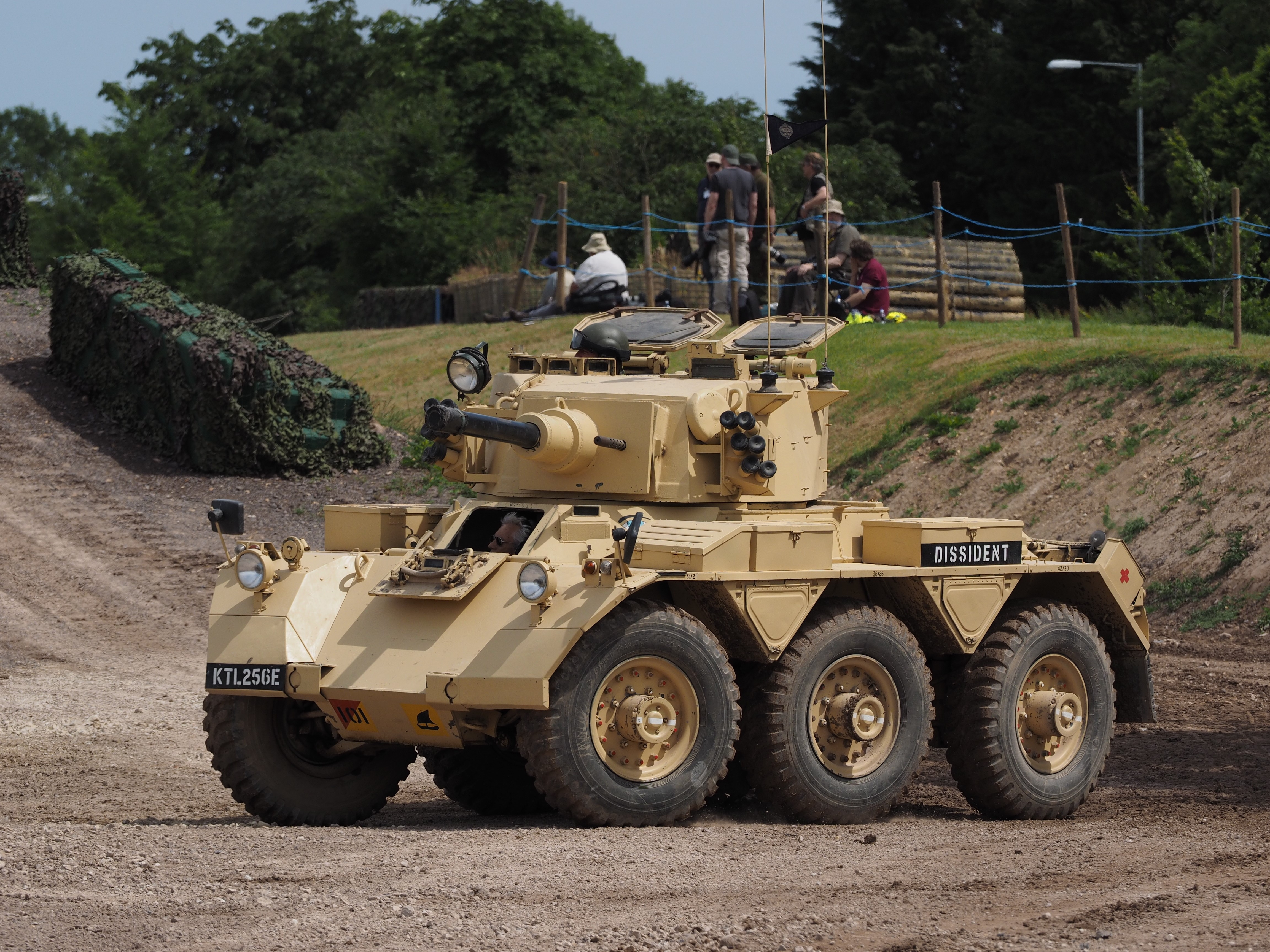 FV601 Saladin Armoured Car at Tankfest 2015 HD Wallpaper