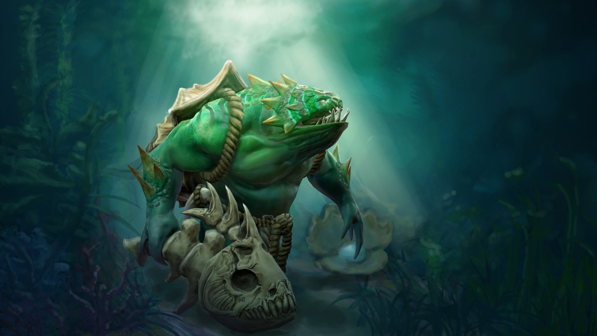 Tidehunter from DOTA 2 HD Wallpaper