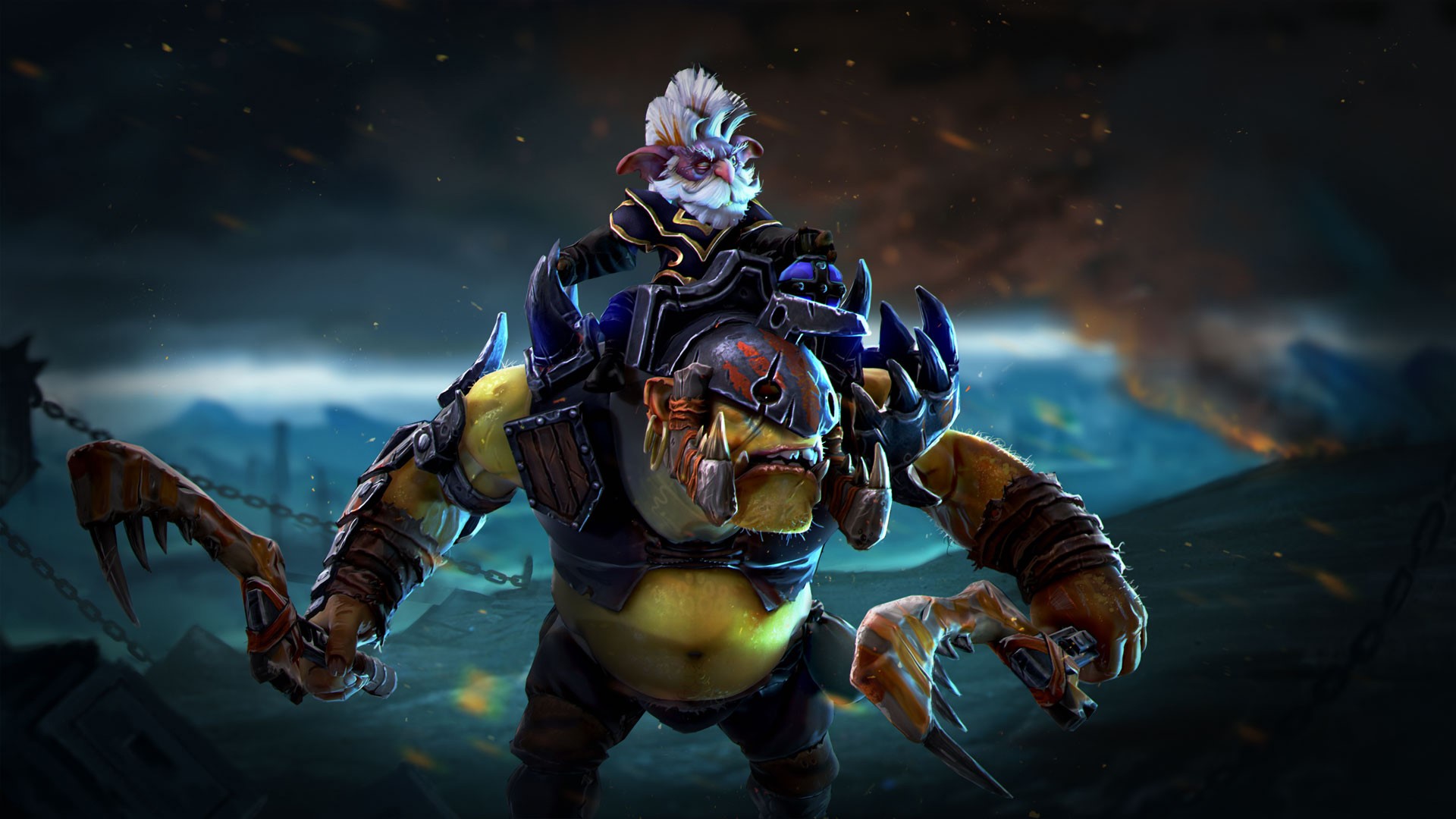 Alchemist from DOTA 2 HD Wallpaper