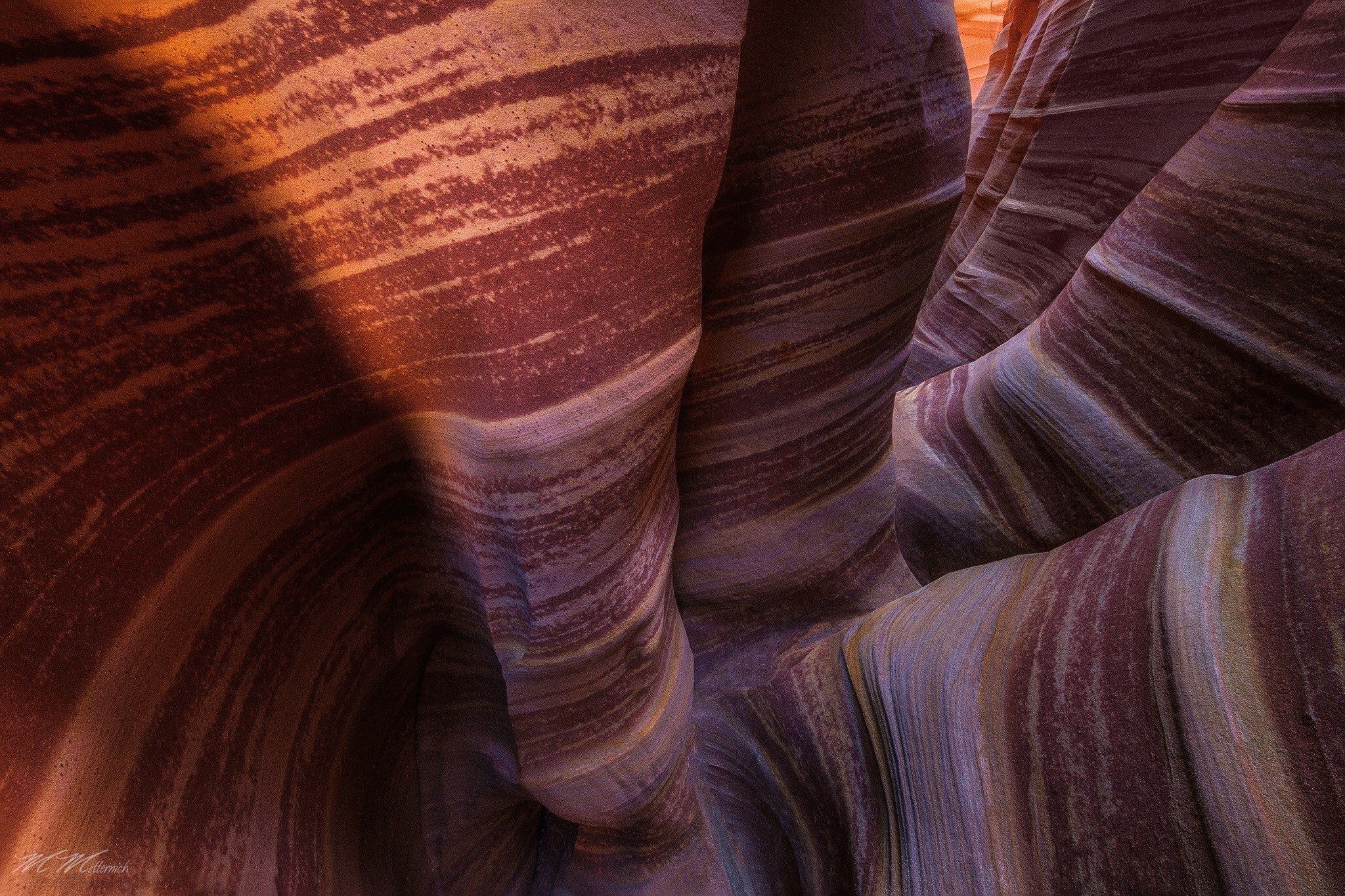 Zebra Slot Canyon, Utah, USA HD Wallpaper