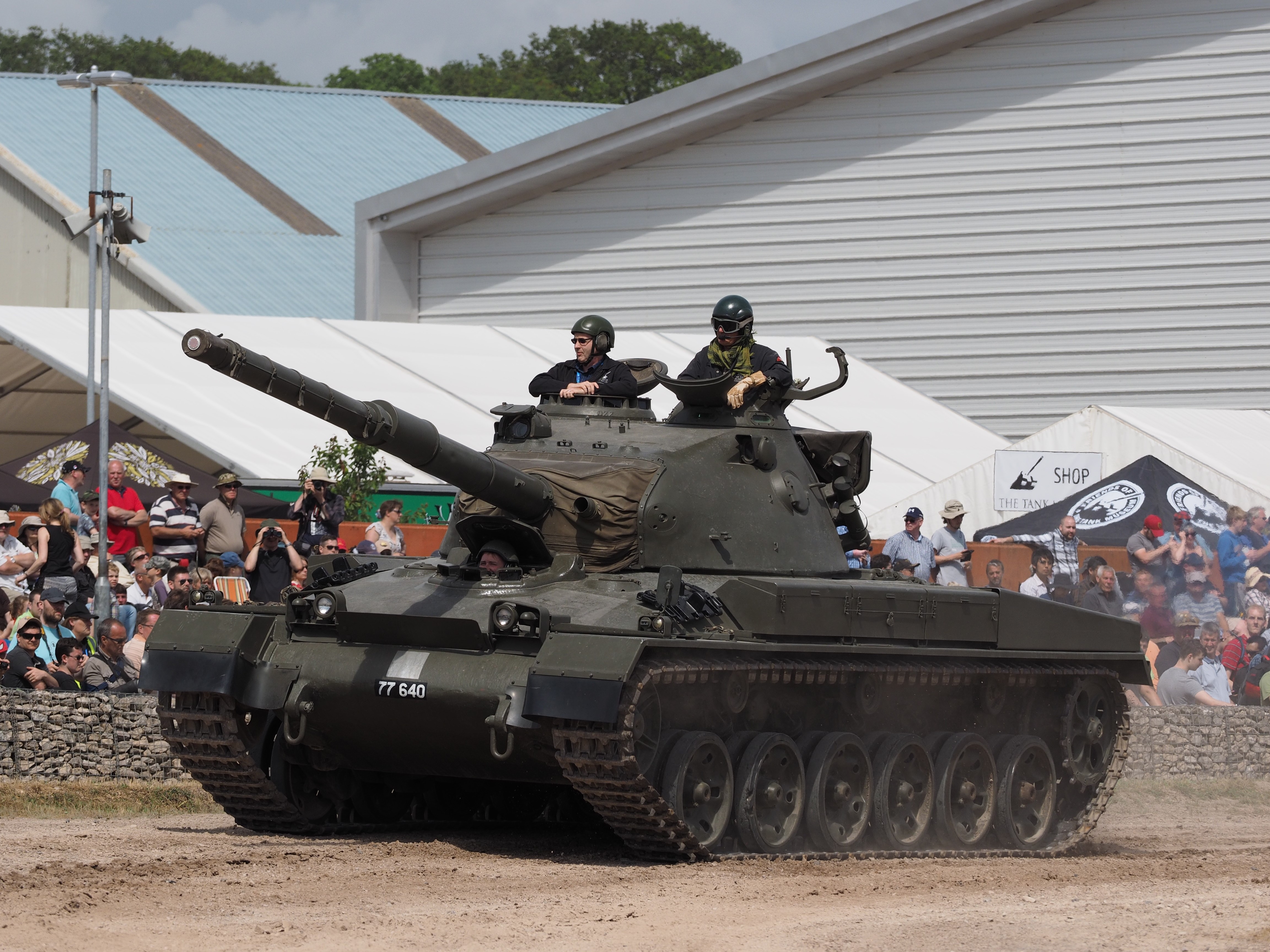 Pz 61 MBT Tankfest 2015 HD Wallpaper