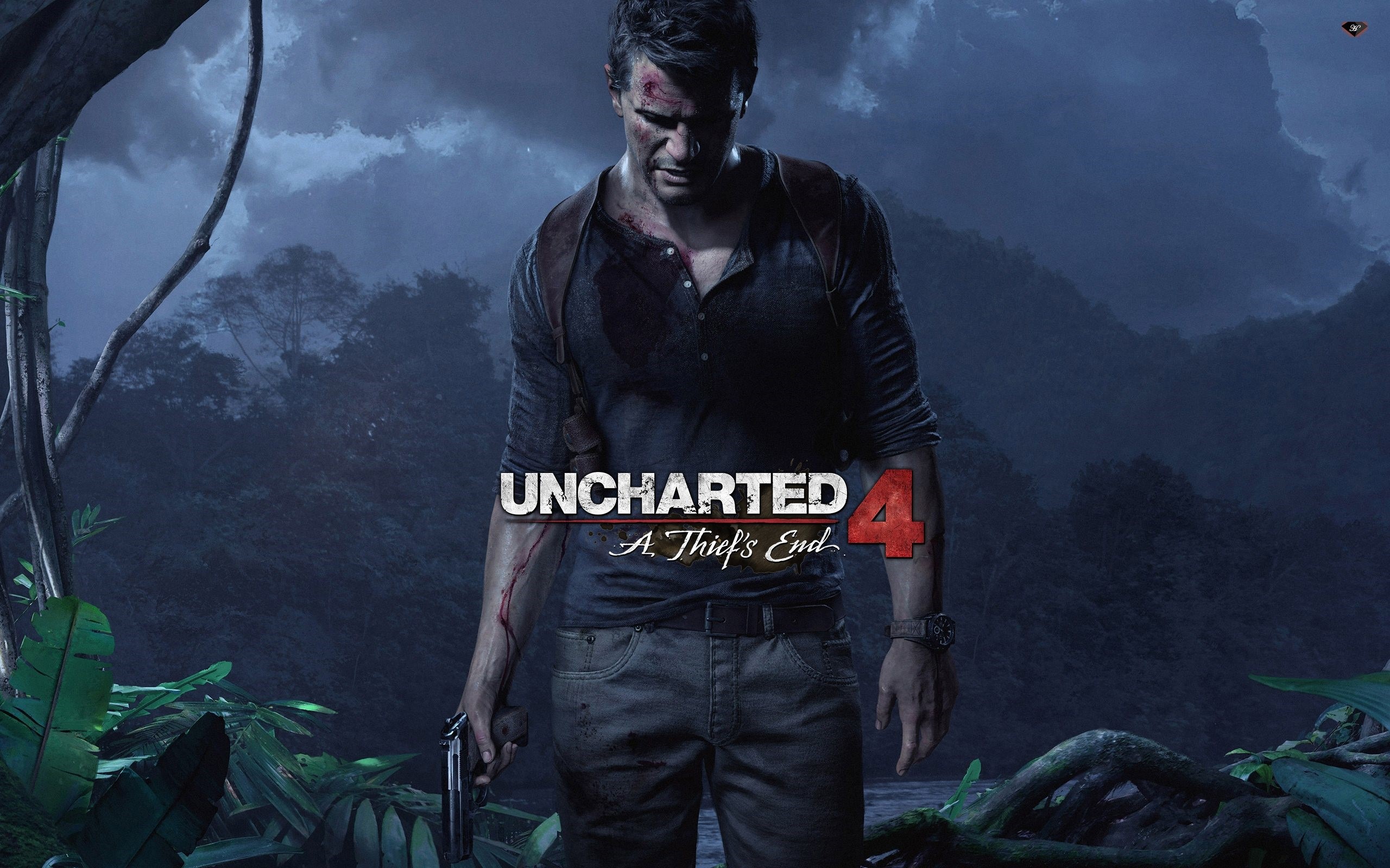 Nathan Drake from Uncharted 4: A Thief's End HD Wallpaper