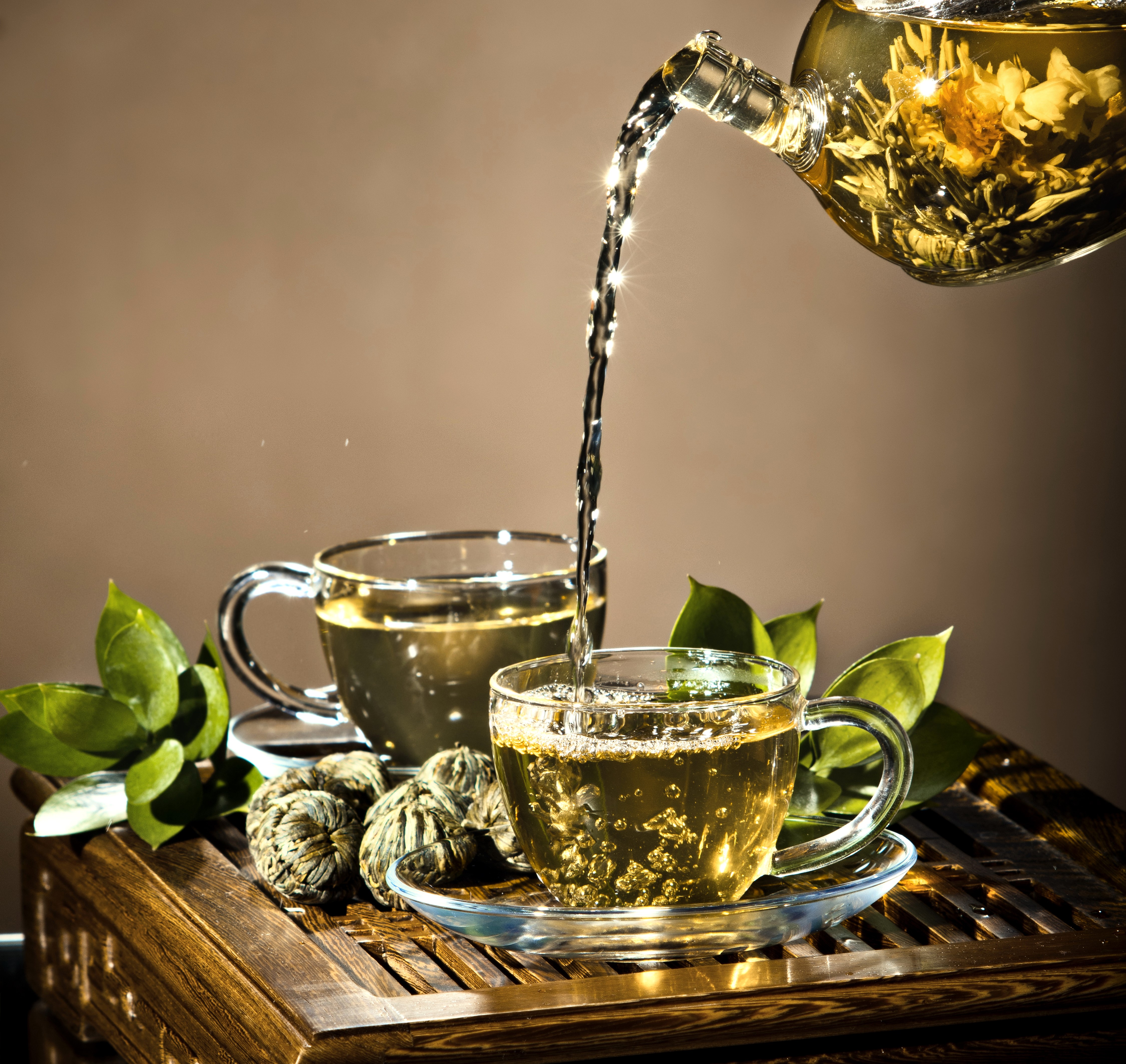 4K Tea in Cups HD Wallpaper