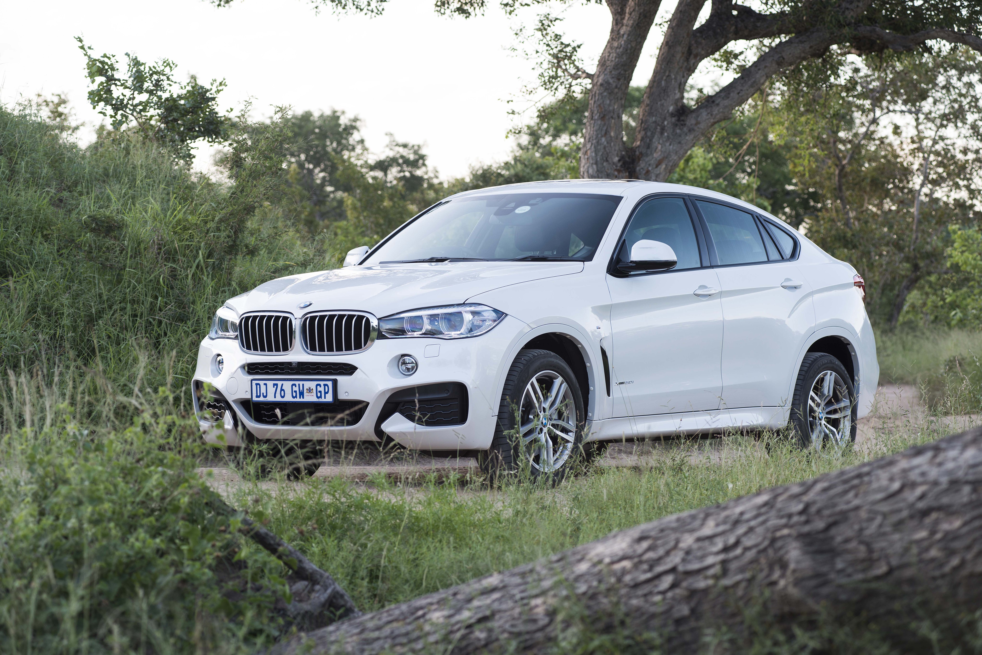 White BMW X6 xDrive M Sport Package ZA-spec F16 HD Wallpaper