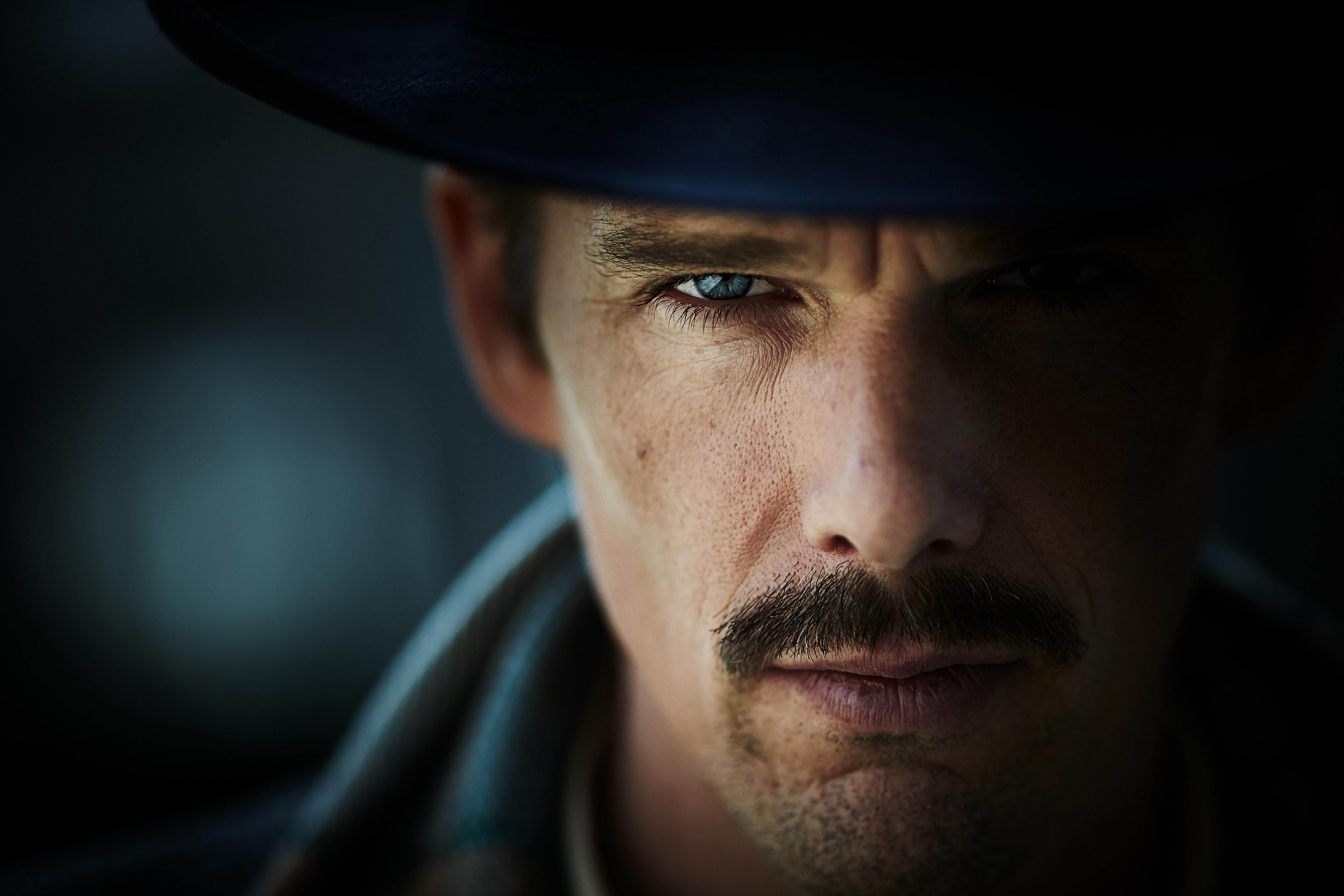 Ethan Hawke from Predestination wearing a hat HD Wallpaper