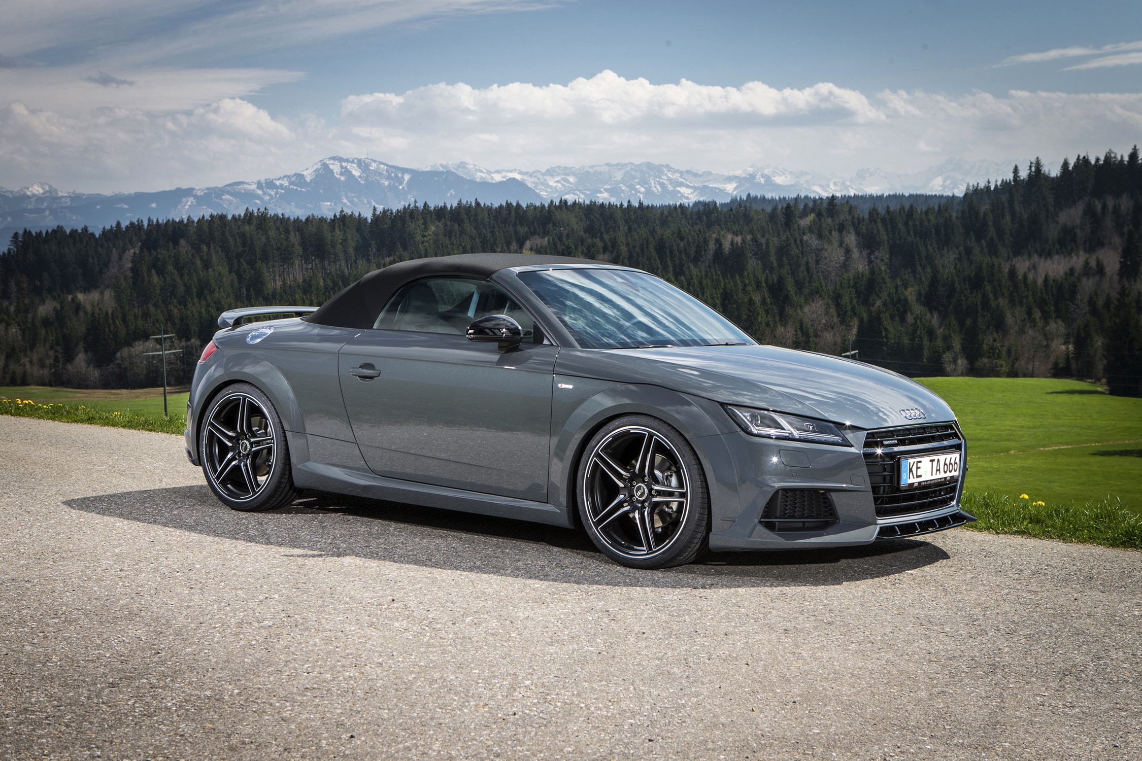 Audi TT Roadster by Abt HD Wallpaper