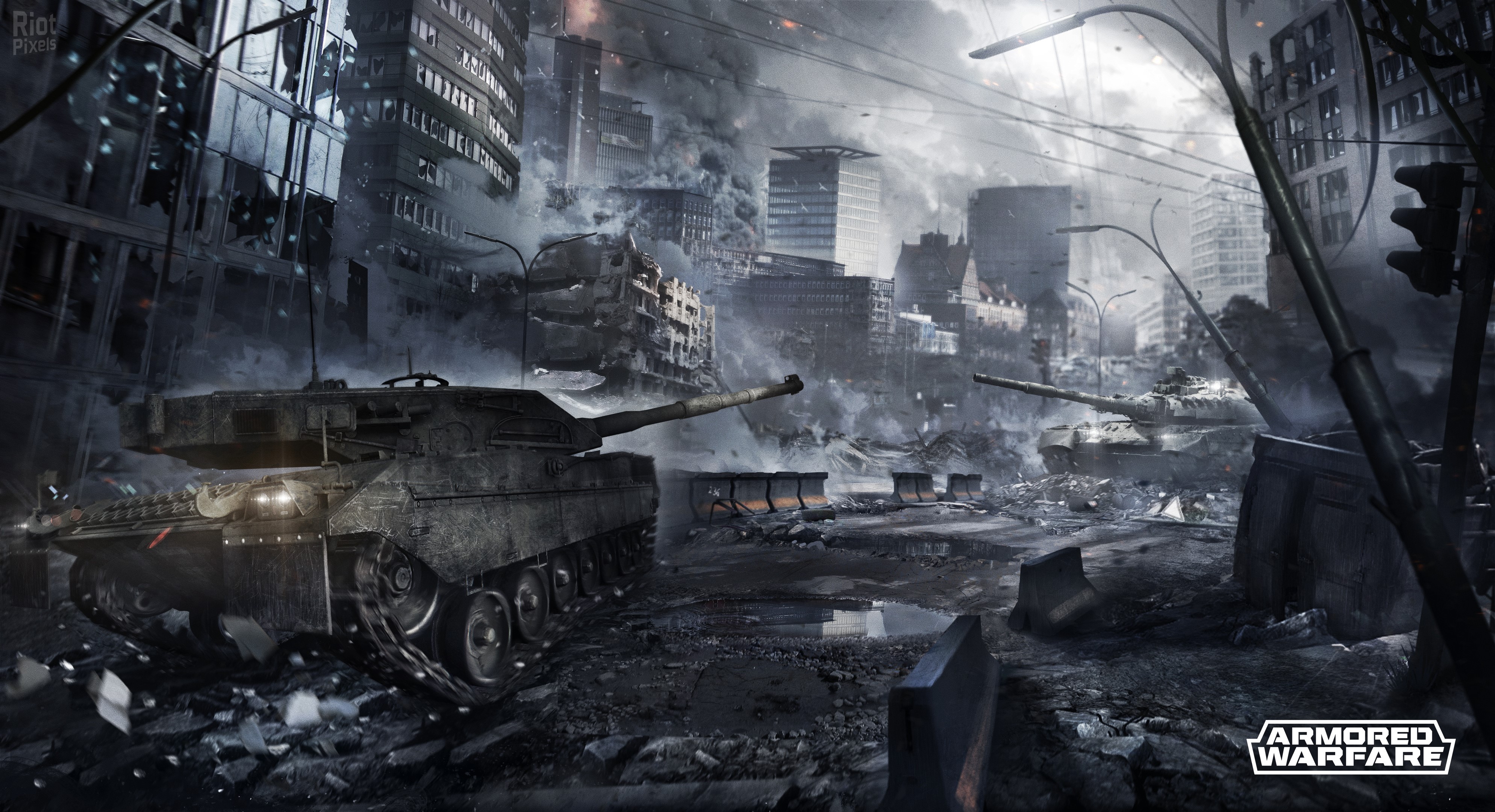 Tanks in Armored Warfare 4K HD Wallpaper