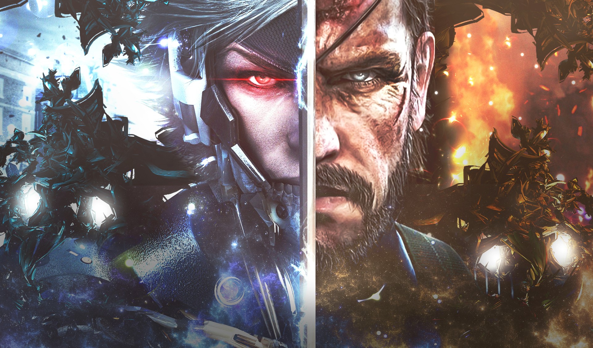 Raiden and Venom Snake from Metal Gear HD Wallpaper