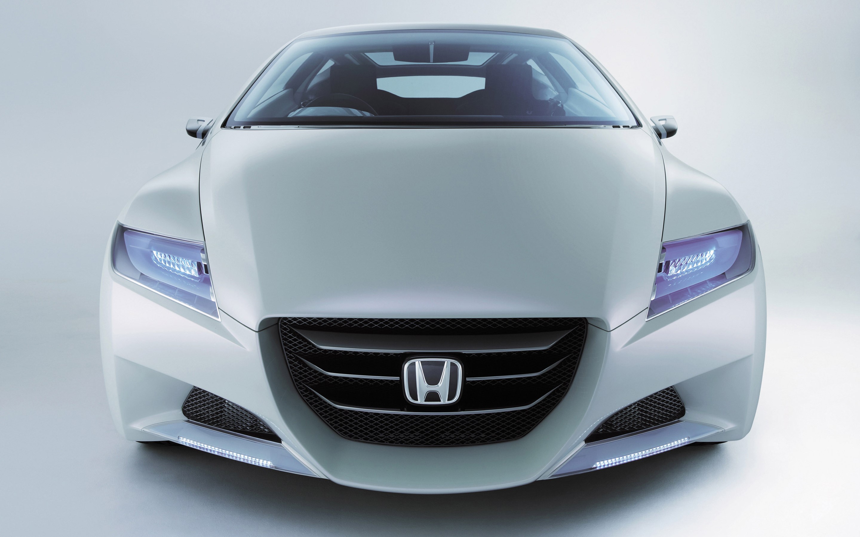 Honda CR-Z Sport Concept Car Front View HD Wallpaper