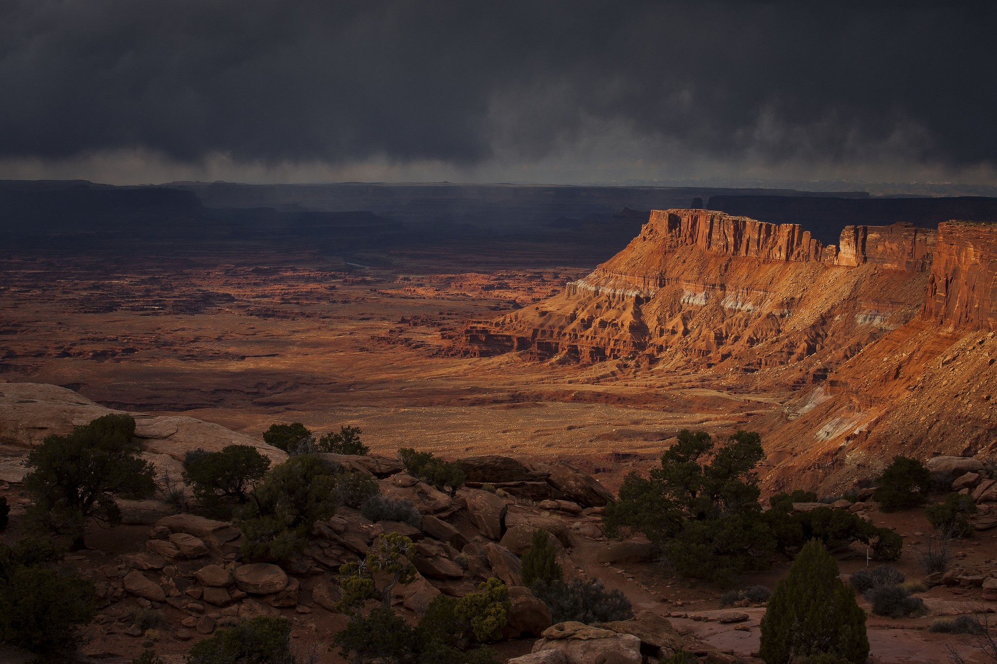 Canyon landscape in Utah, USA HD Wallpaper