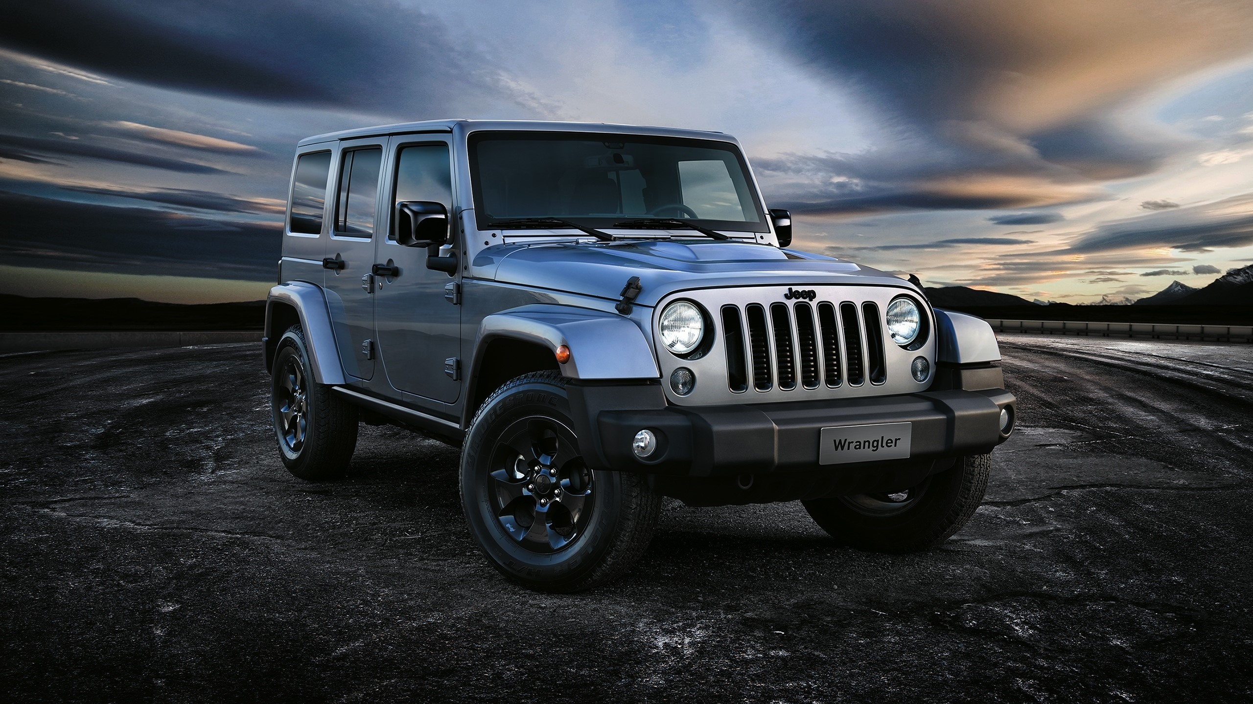 Jeep Wrangler Unlimited Black Edition II JK HD Wallpaper