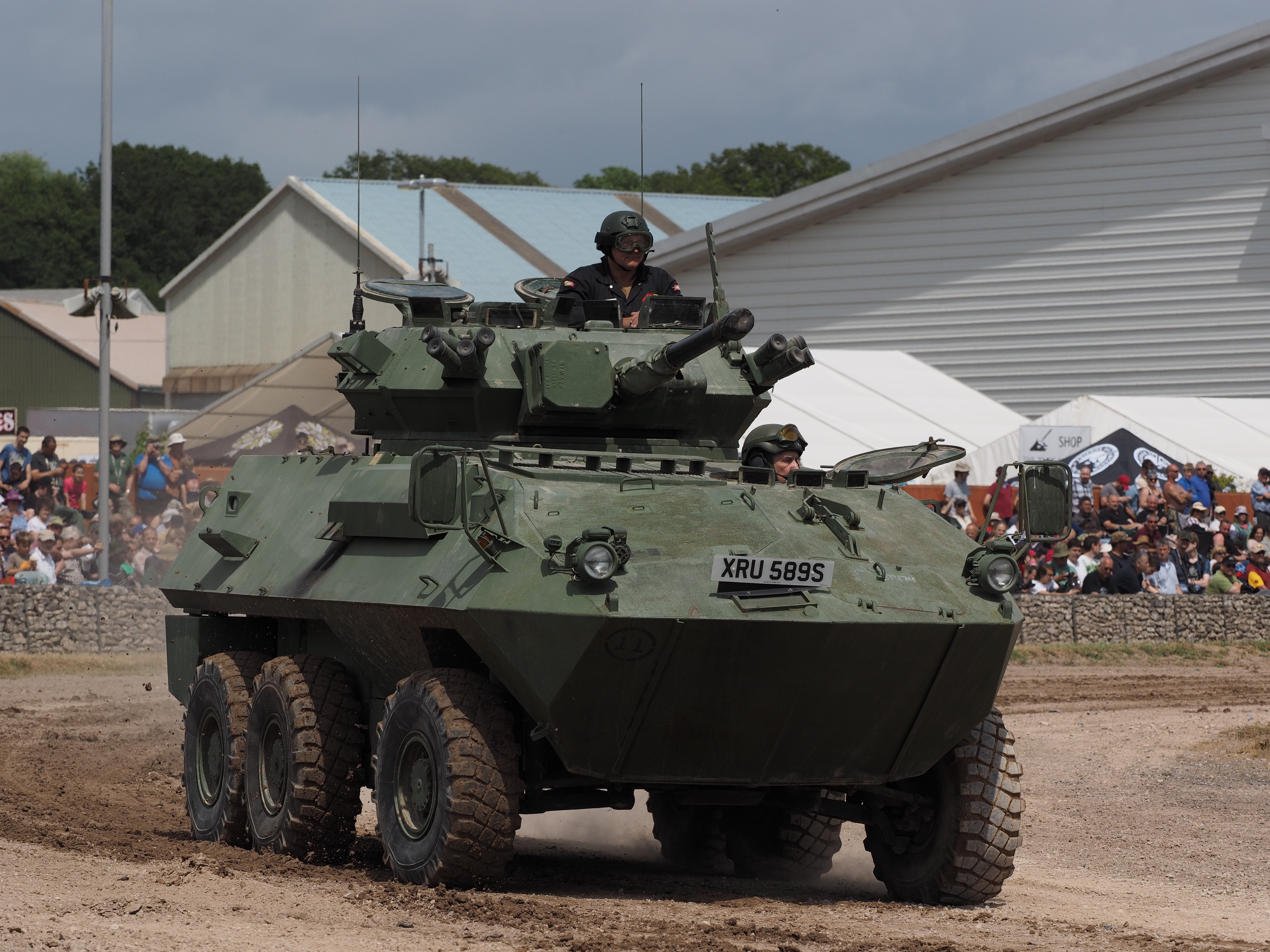 Cougar APC at Tankfest 2015 HD Wallpaper
