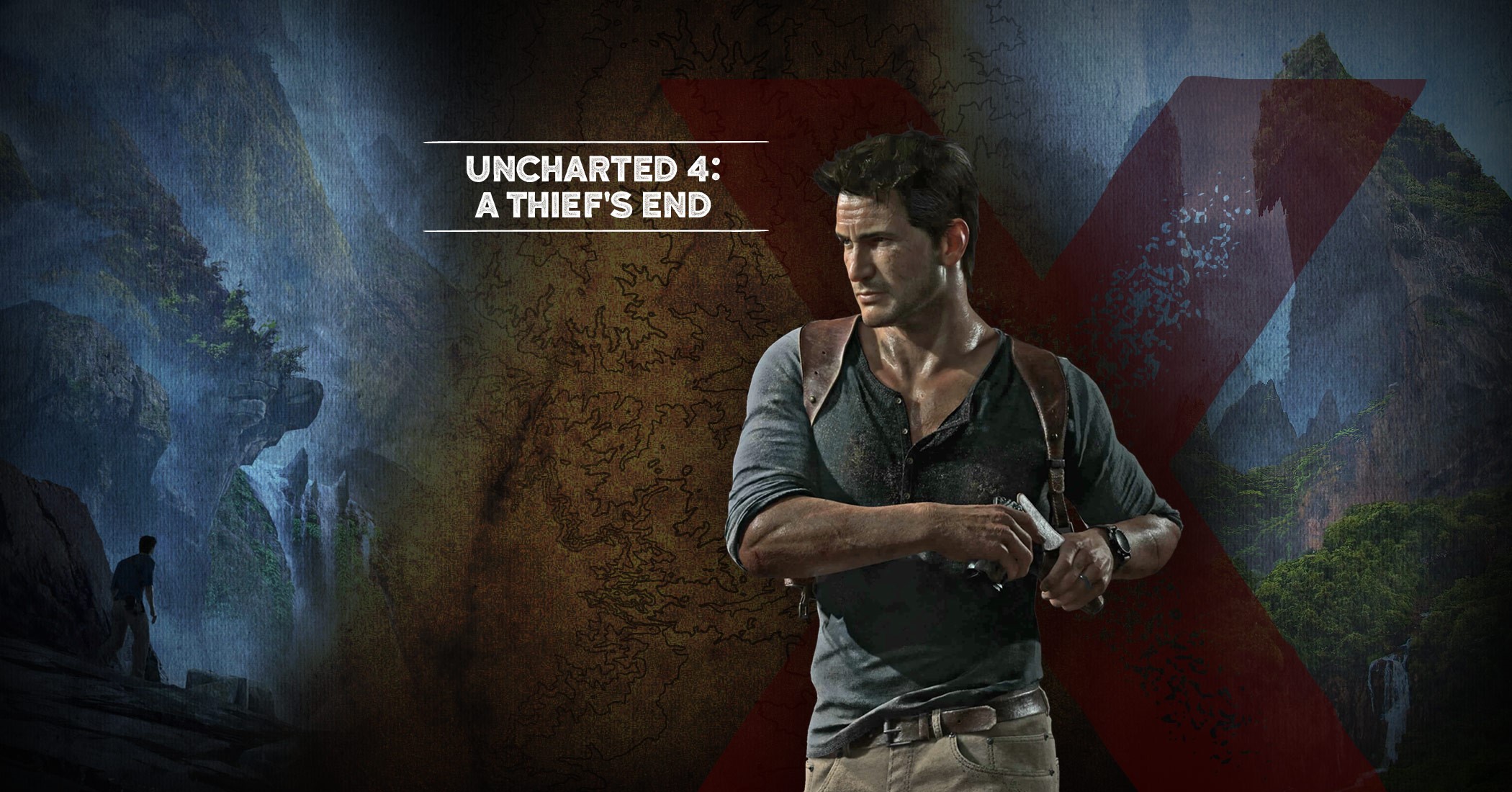 Nathan Drake from Uncharted 4: A Thief's End HD Wallpaper