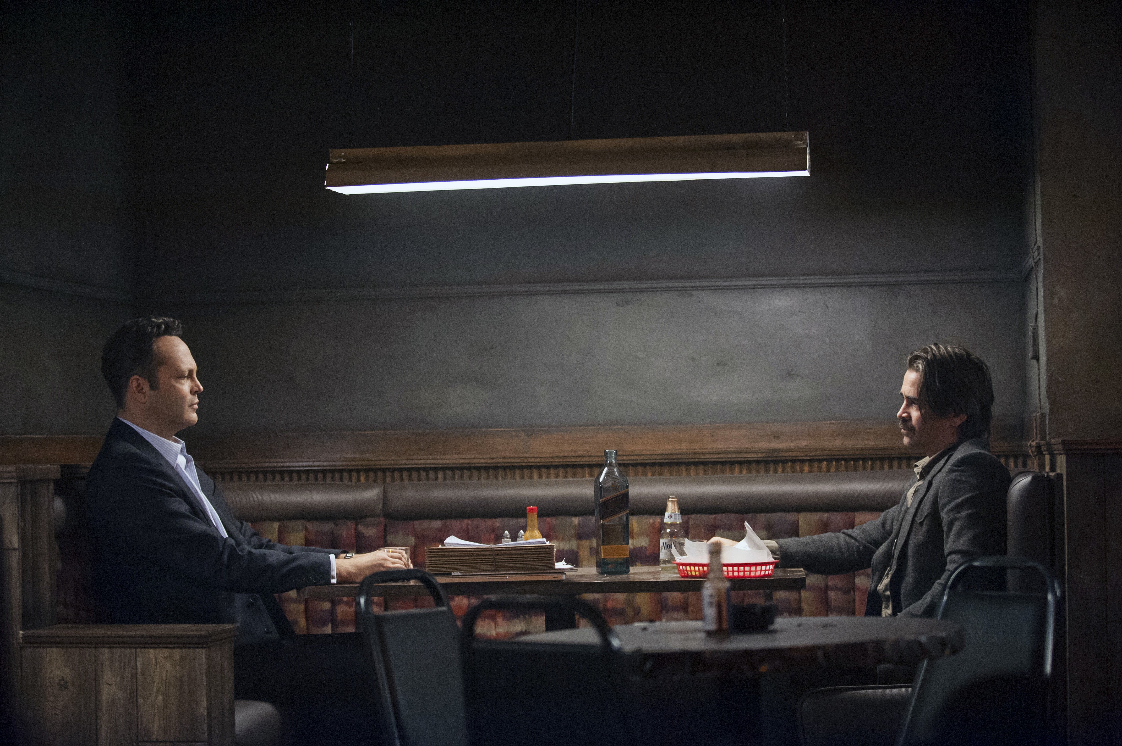 Vince Vaughn and Colin Farrell in True Detective HD Wallpaper