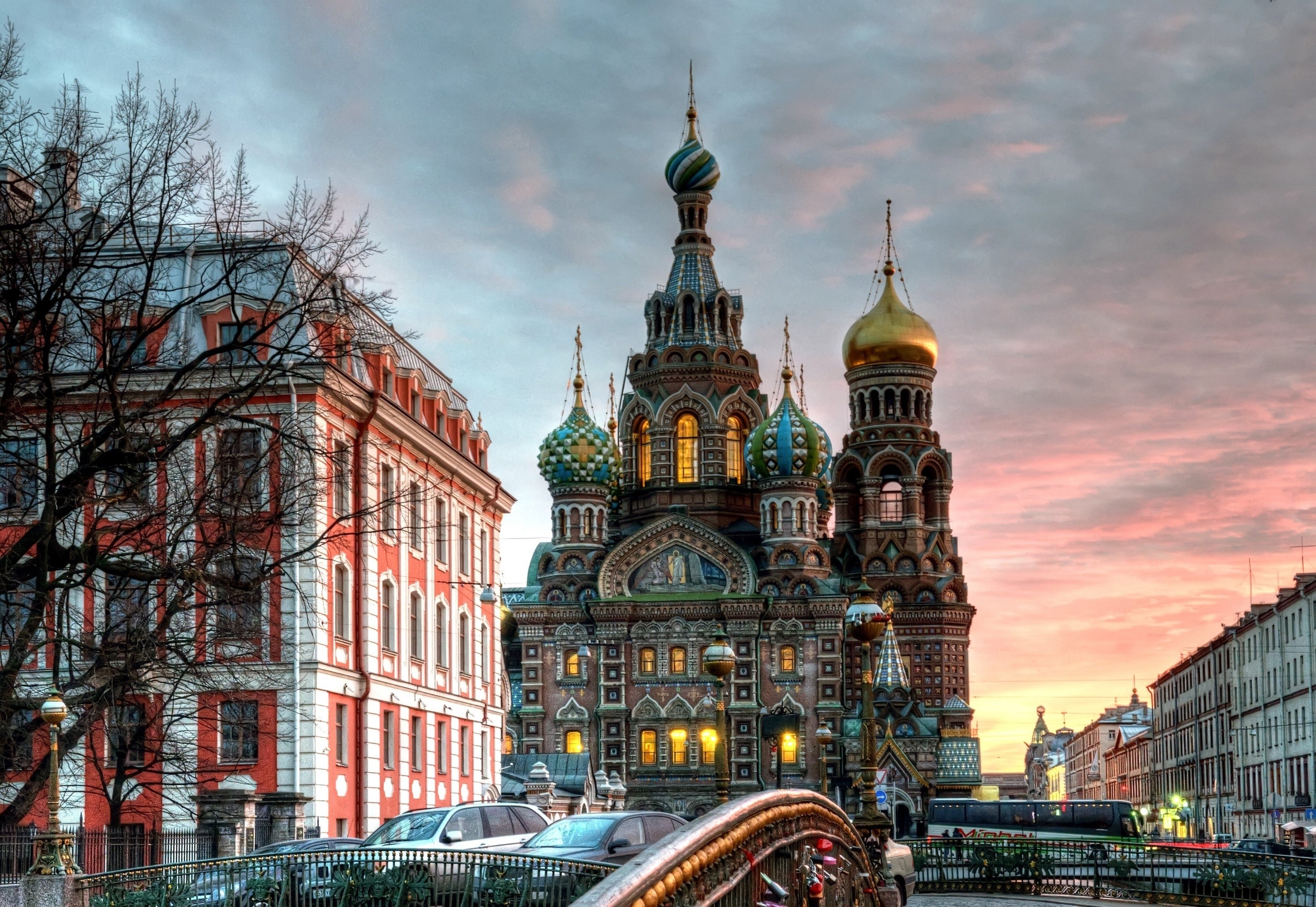 Church of the Savior on Blood, St. Petersburg, Russia HD Wallpaper