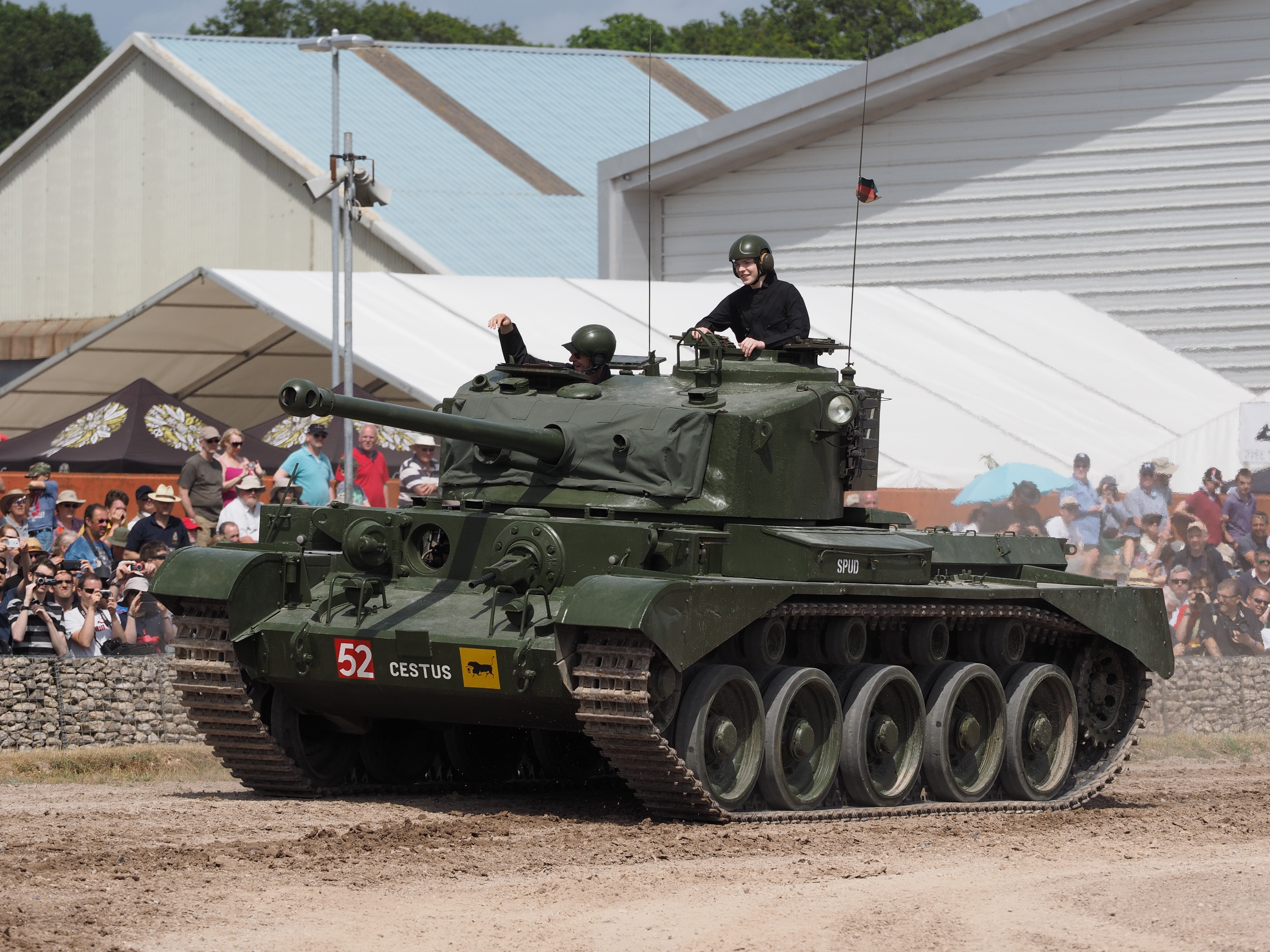 Comet tank at Tankfest 2015 HD Wallpaper