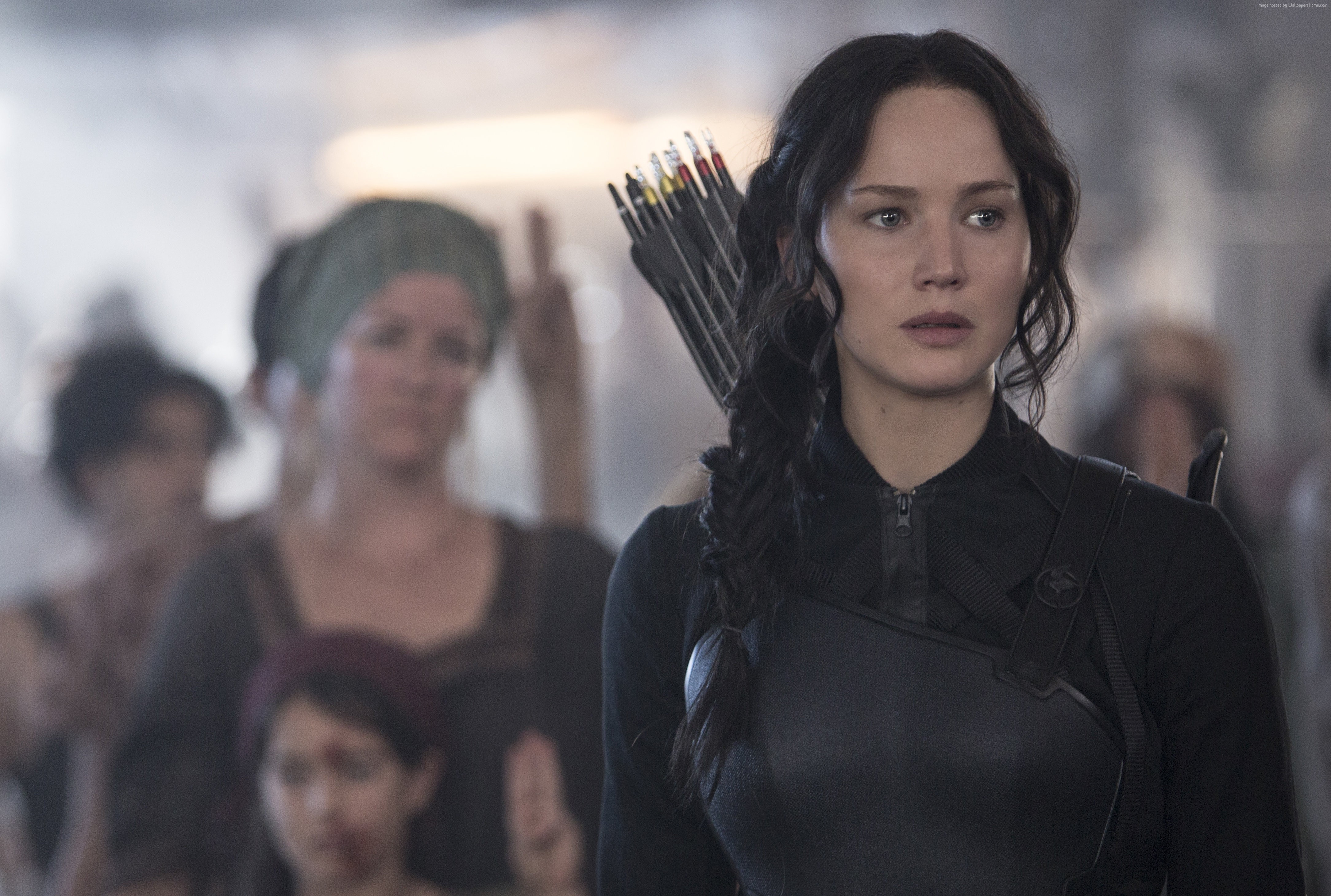 Katniss Everdeen from The Hunger Games: Mockingjay - Part 1 HD Wallpaper