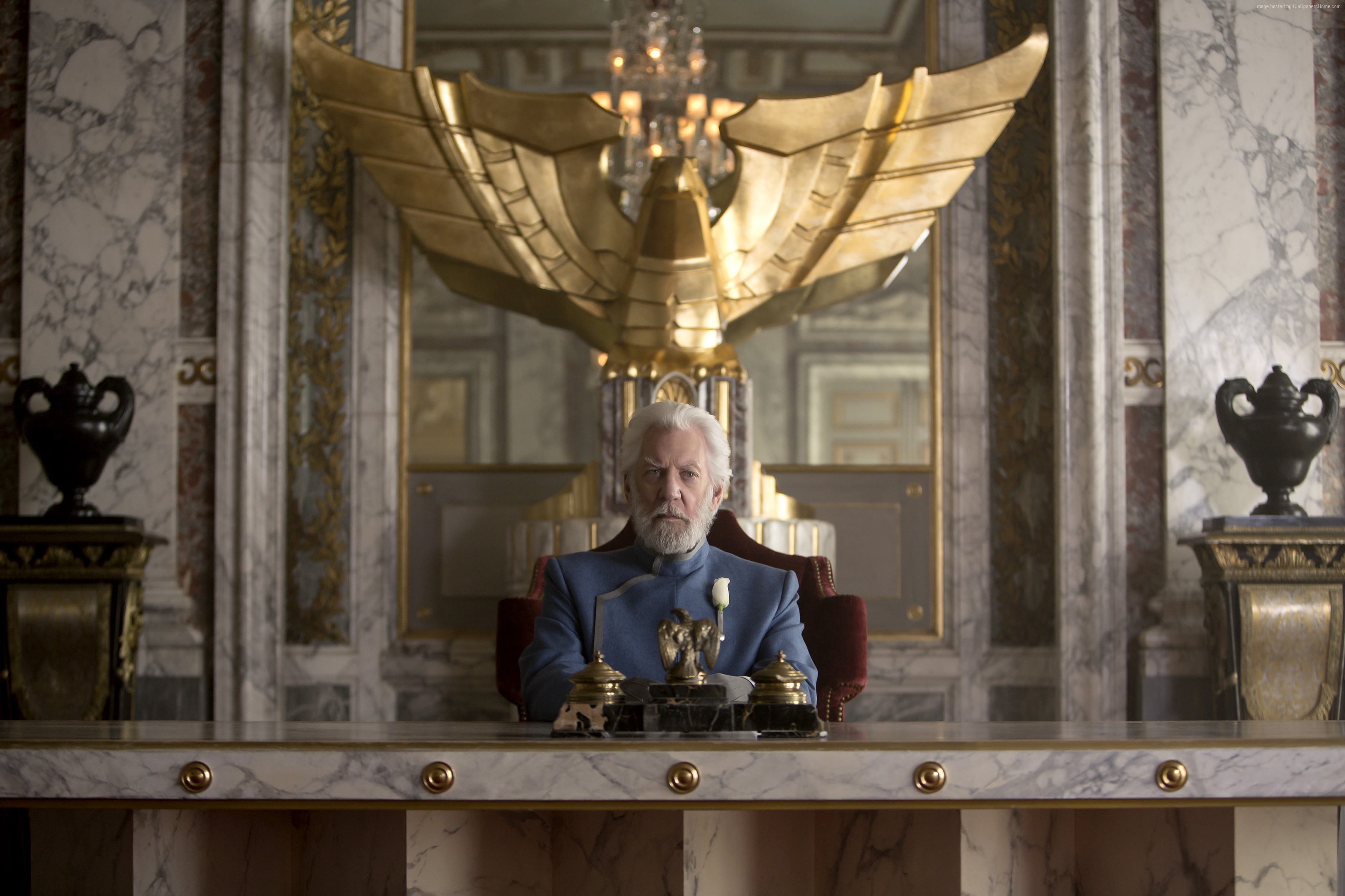 President Snow from The Hunger Games: Mockingjay - Part 2 HD Wallpaper