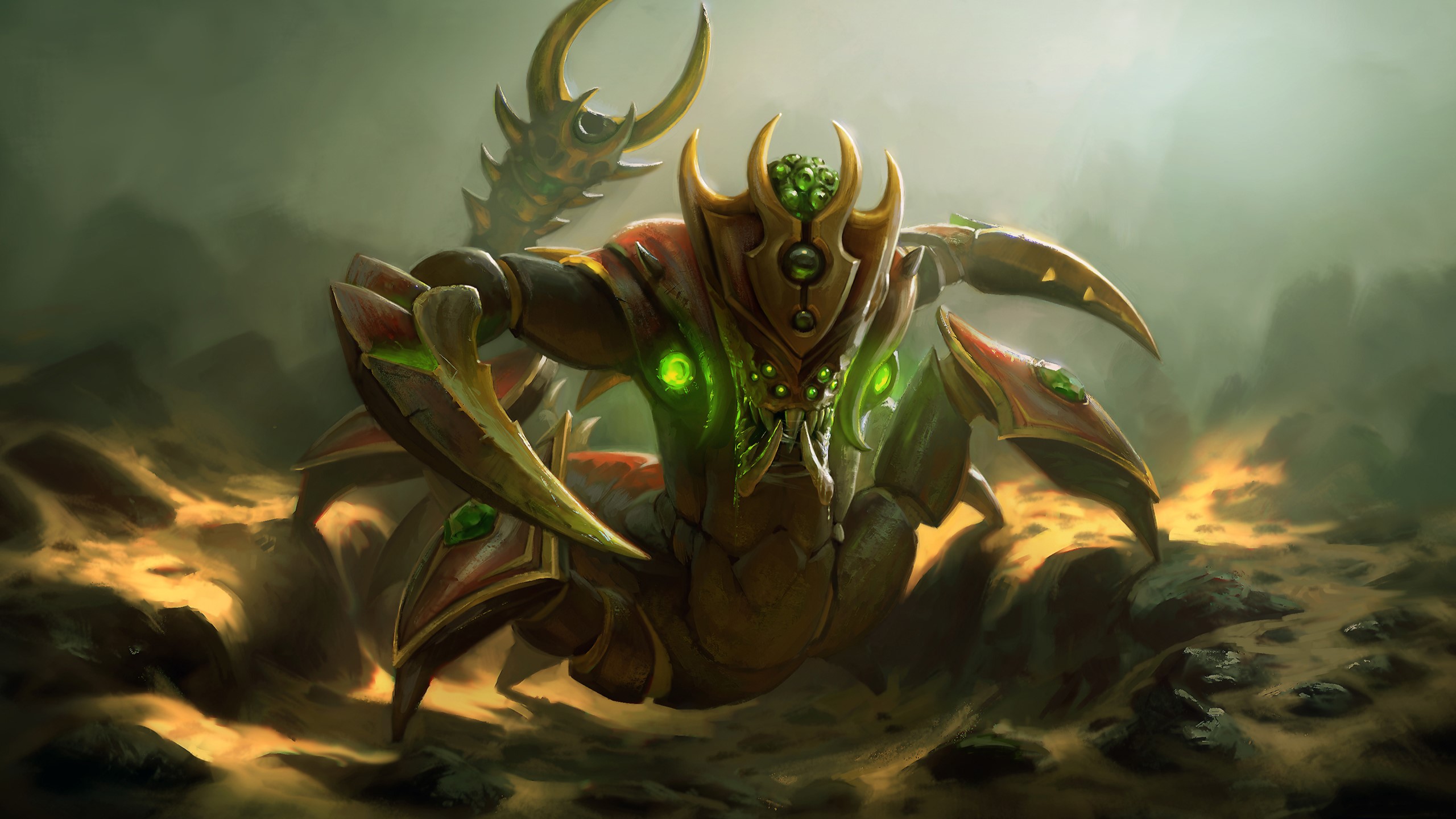 Sand King from DOTA 2 HD Wallpaper