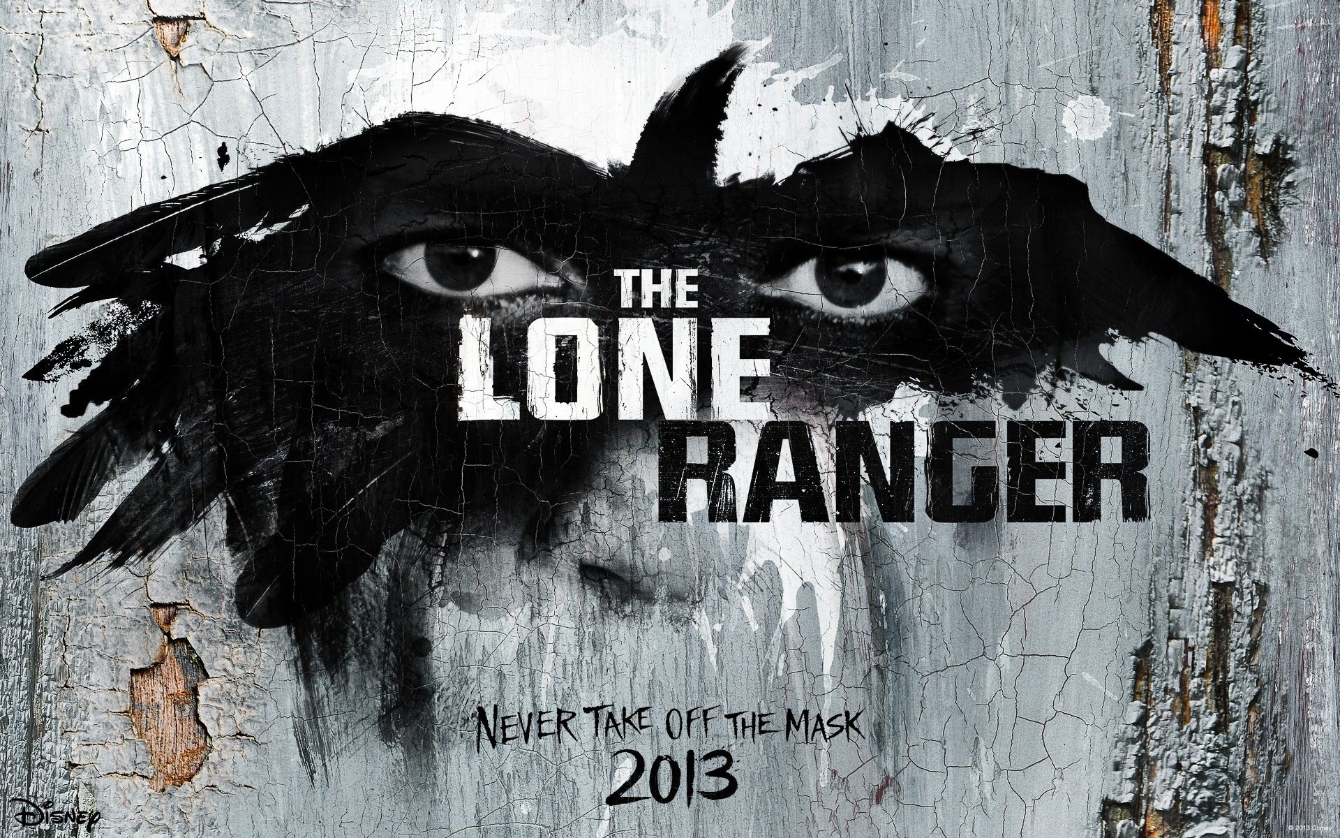 The Lone Ranger 2013 Film Poster HD Wallpaper
