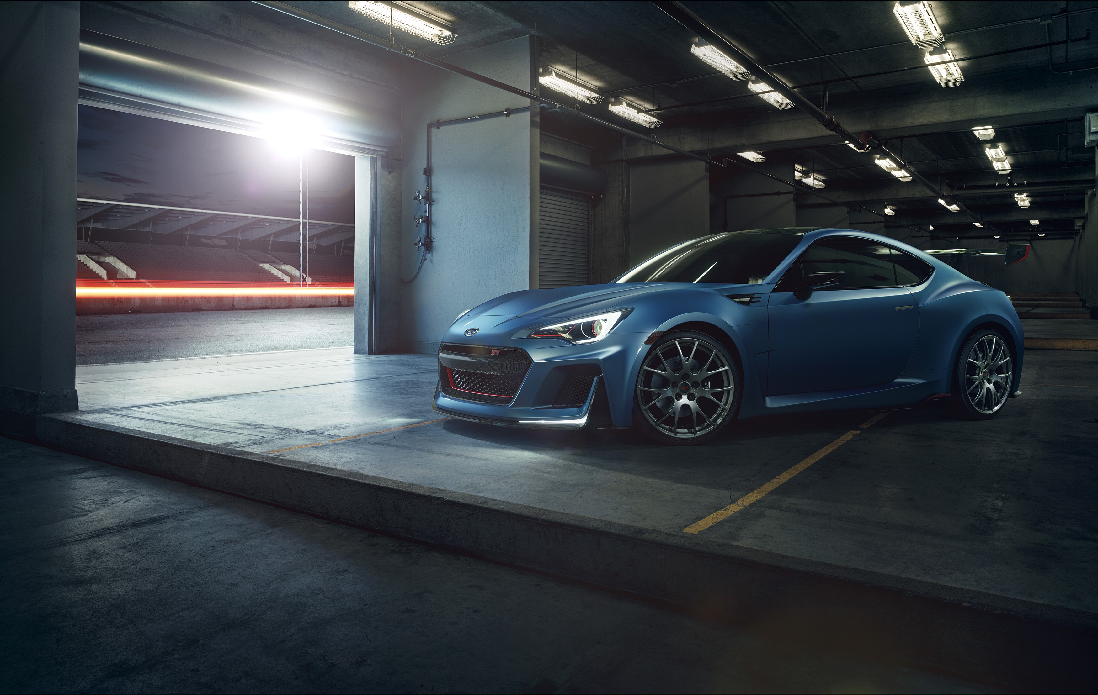 2015 Subaru STI Performance Concept Car HD Wallpaper
