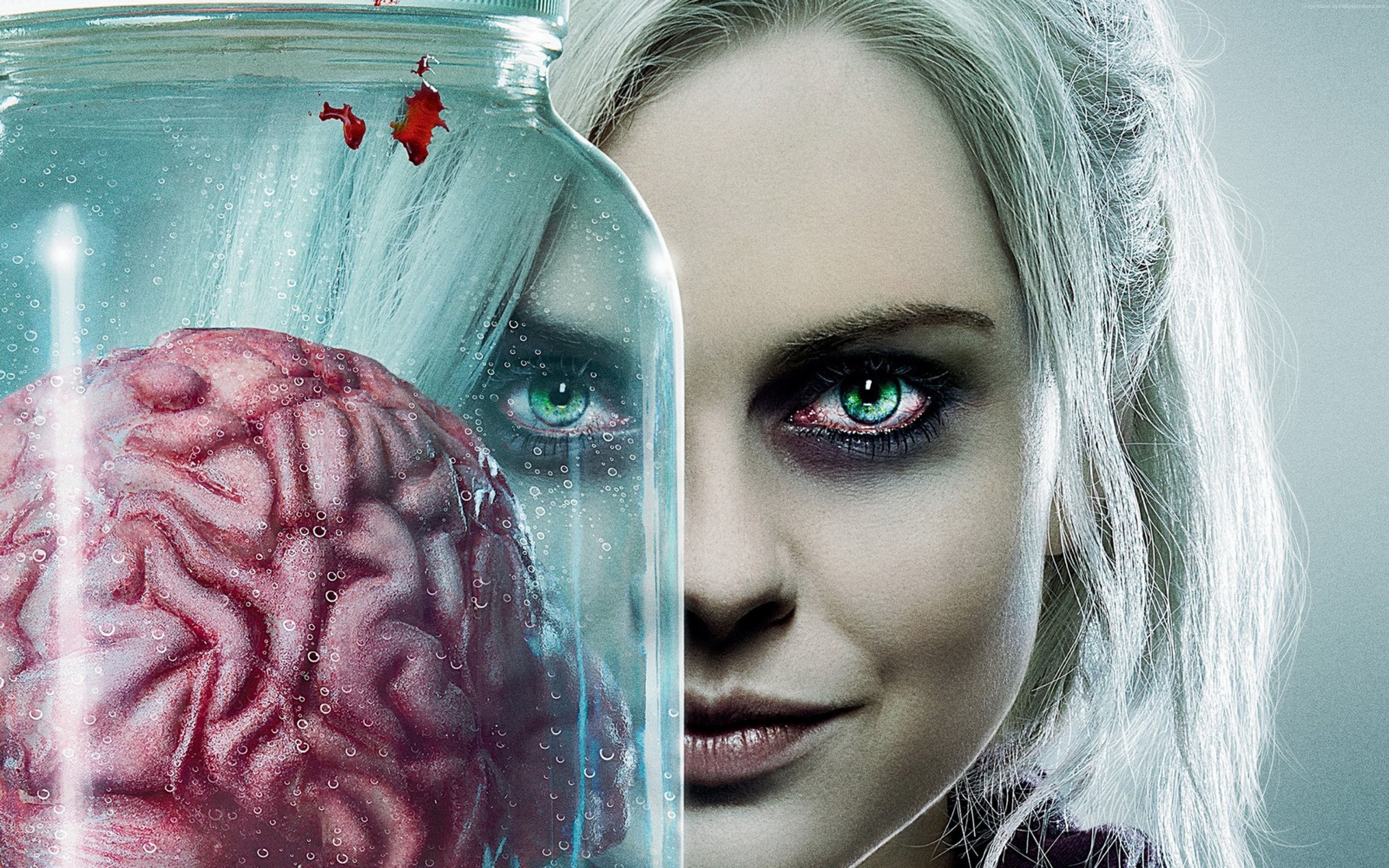 iZombie 2015 4K Brain in a Jar HD Wallpaper