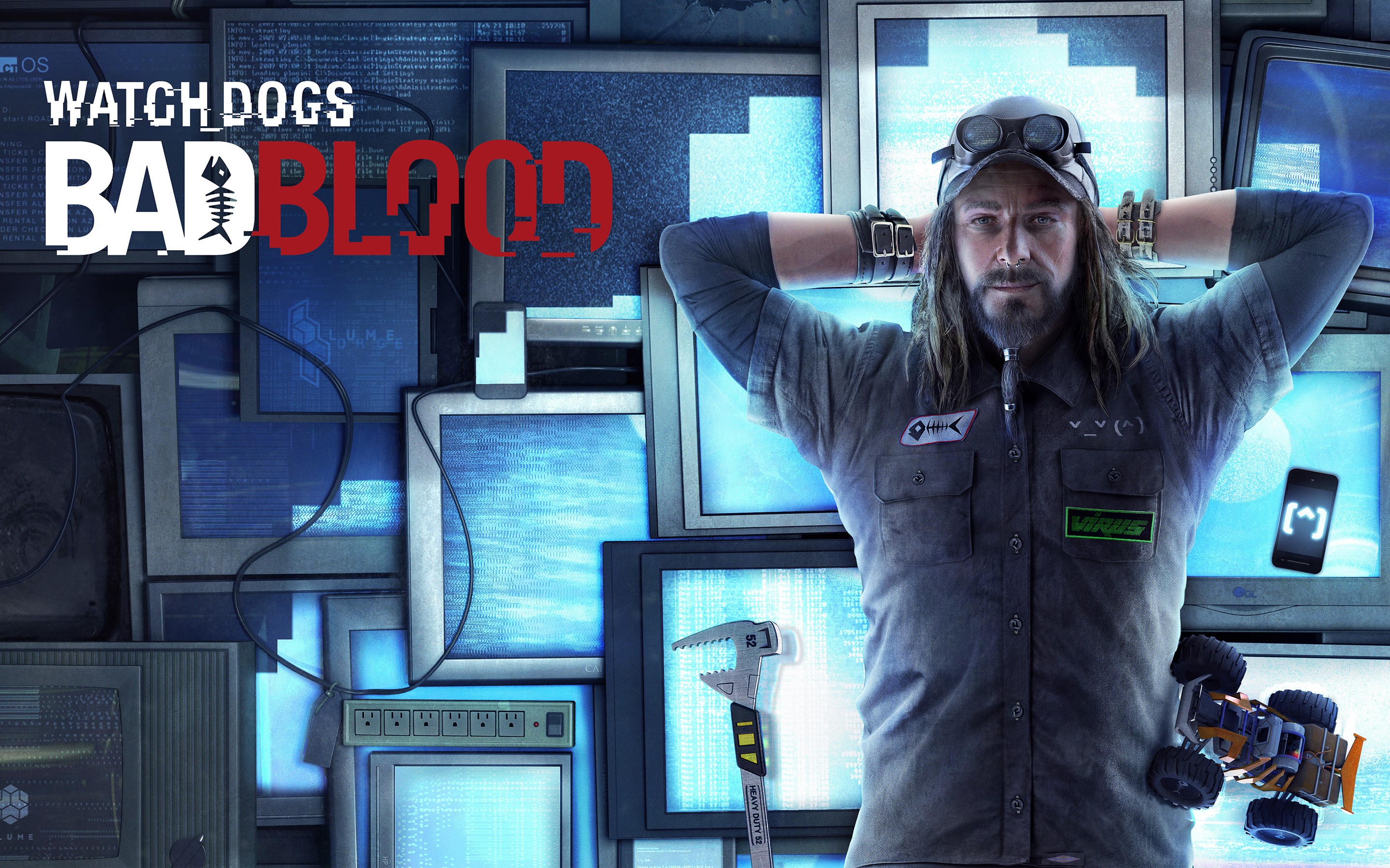 Raymond T-Bone Kinney from Watch Dogs Bad Blood HD Wallpaper