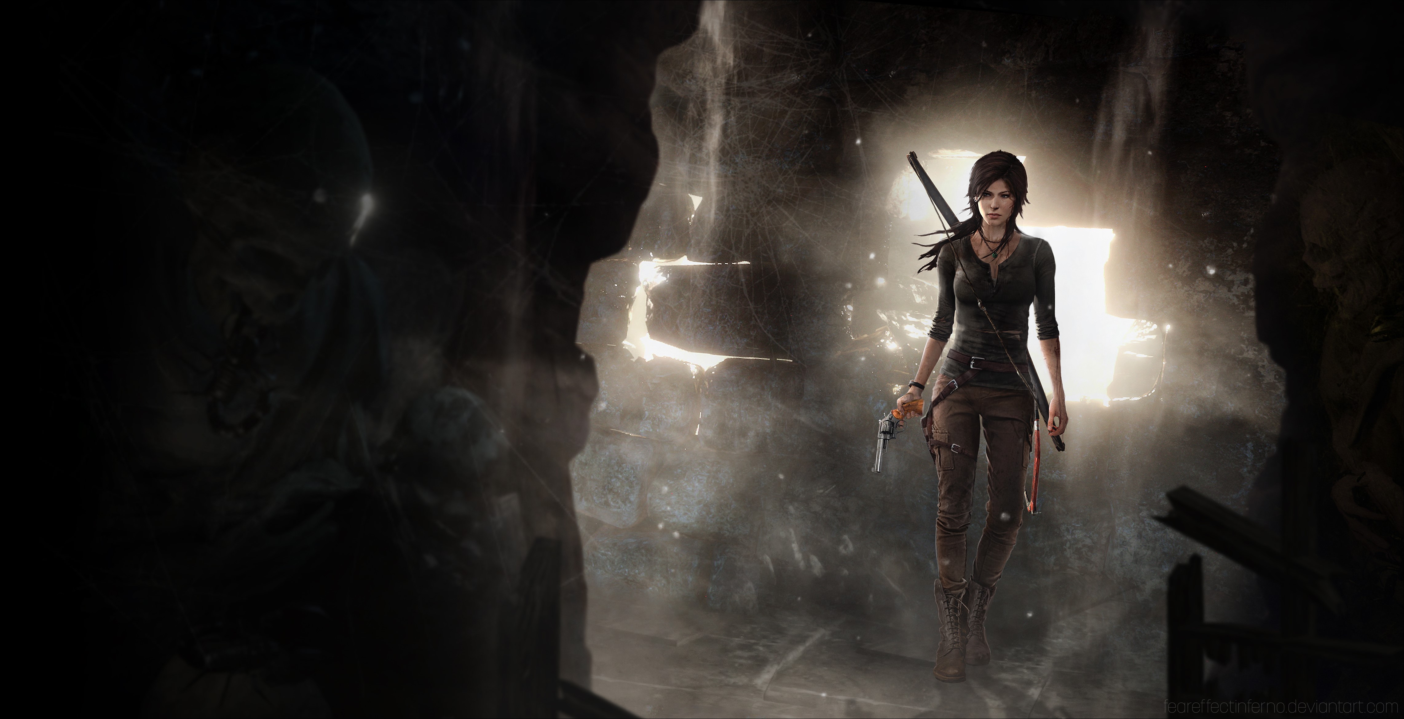4K Lara Croft from Tomb Raider 2013 HD Wallpaper