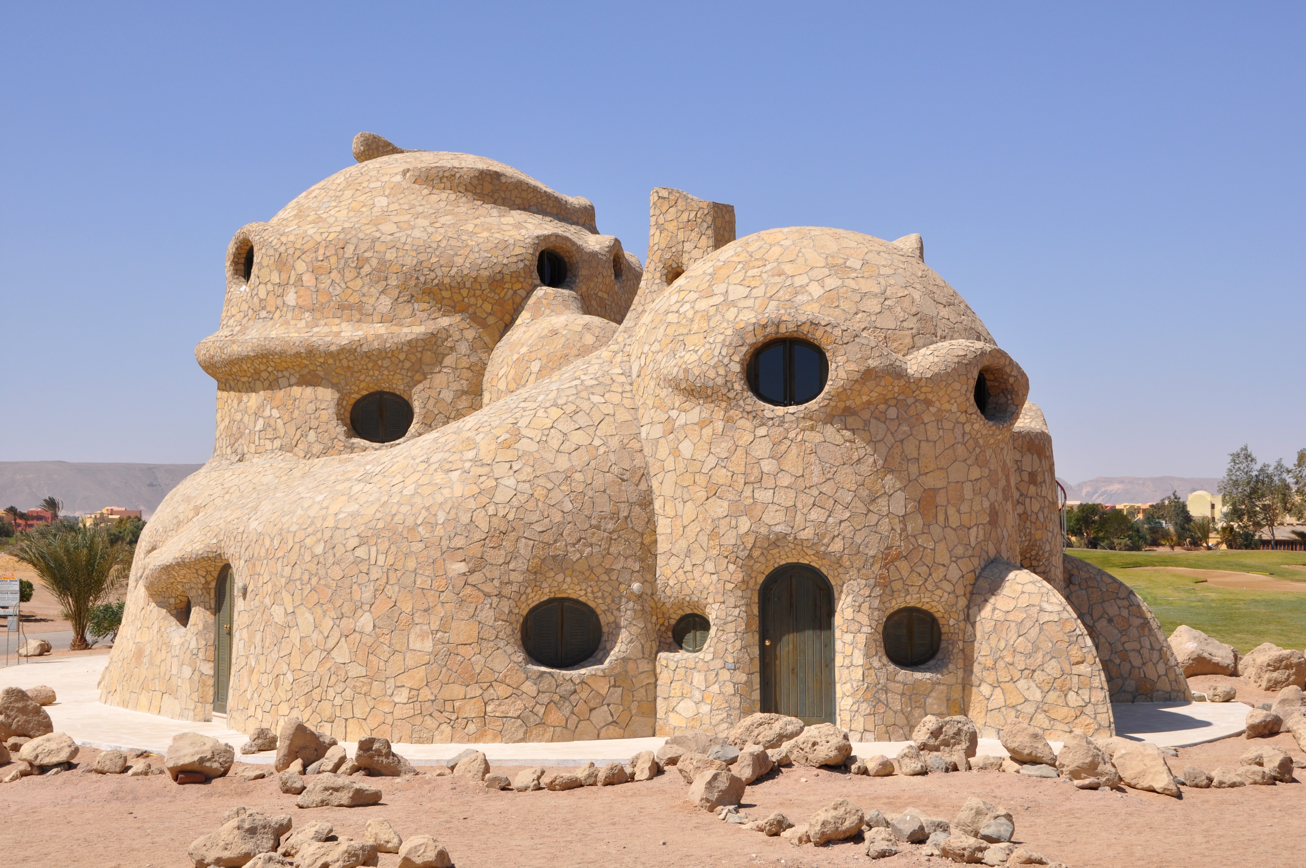 El Gouna Turtle House in Egypt HD Wallpaper